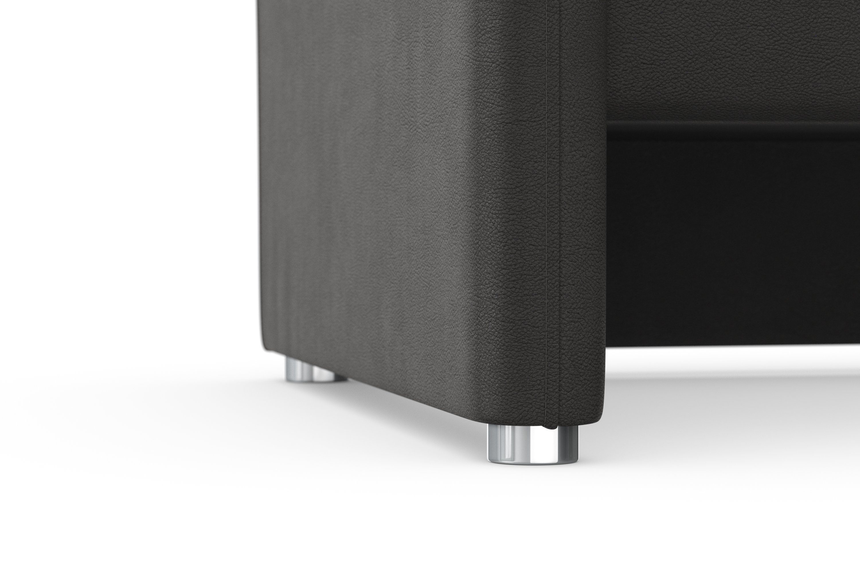 DOMO collection 2-zitsbank Pina met binnenvering, breedte 199 cm
