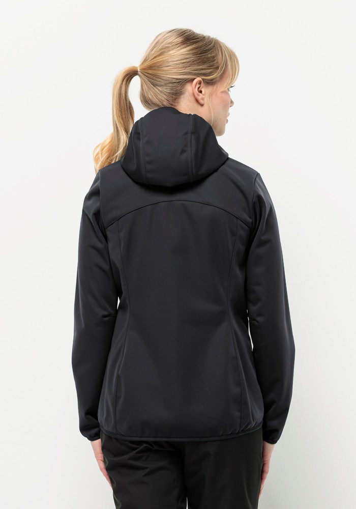 Jack Wolfskin Softshell-jack WINDHAIN HOODY W