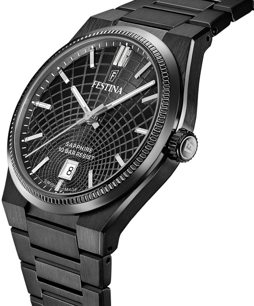 Festina Kwartshorloge Rivé Collection Horloge, dameshorloge, herenhorloge, Swiss Made, stalen band, analoog