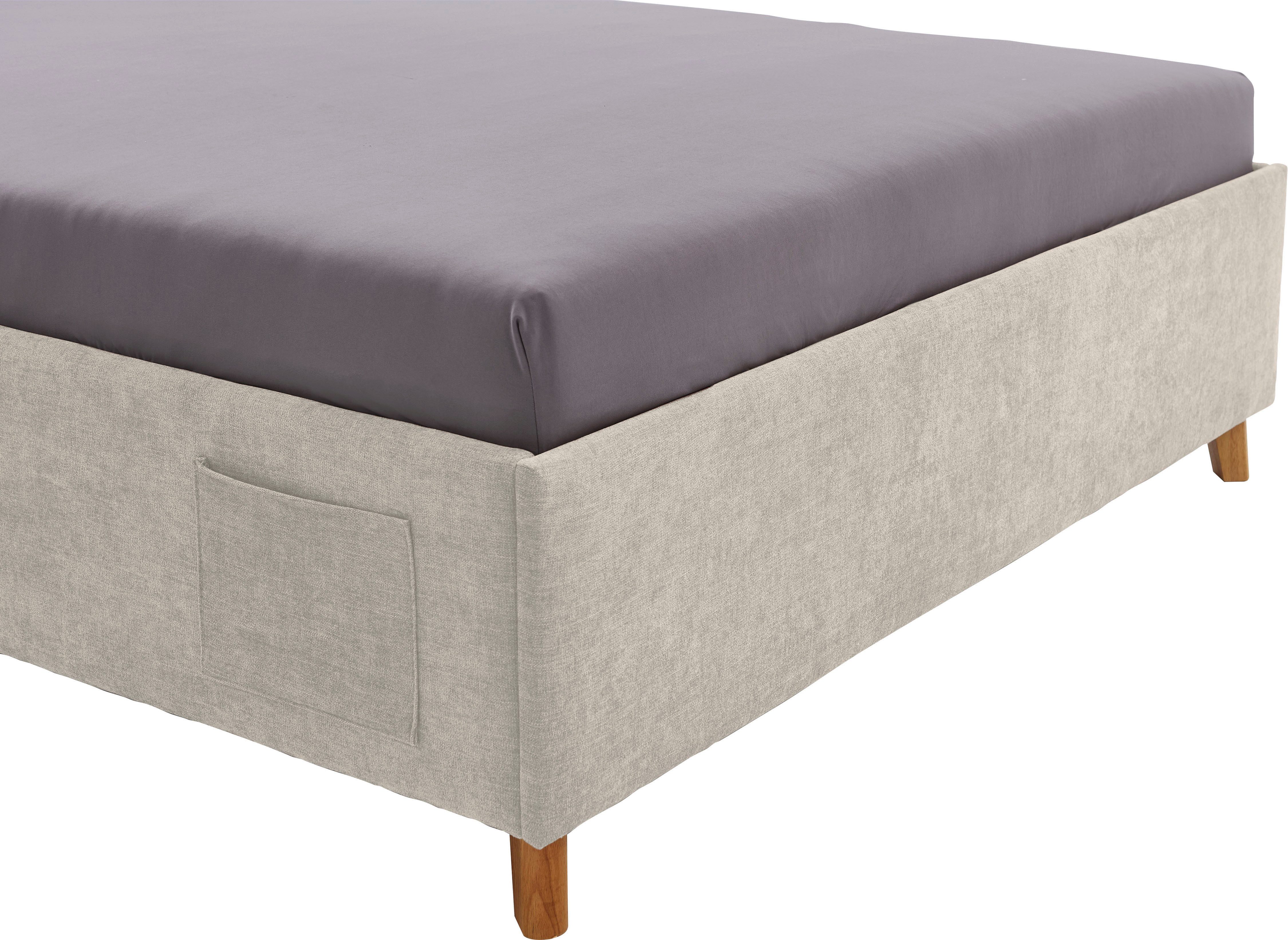 meise.möbel Kinderledikant Fun Bekleed bed naar keuze met bedkist, tienerbed inclusief USB-aansluiting