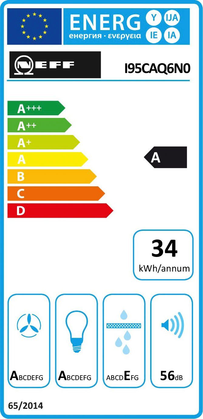 NEFF Afzuigkap I95CAQ6N0 90 cm breed