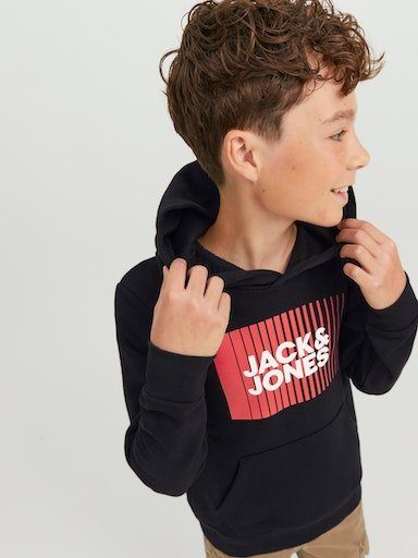 Jack & Jones Junior Hoodie JJECORP LOGO SWEAT HOOD PLAY NOOS JNR