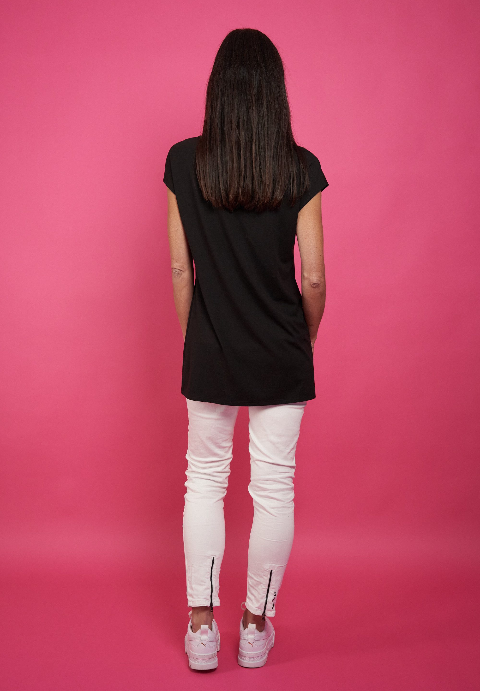 Seidel Moden T-shirt met verbrede schouders, made in germany