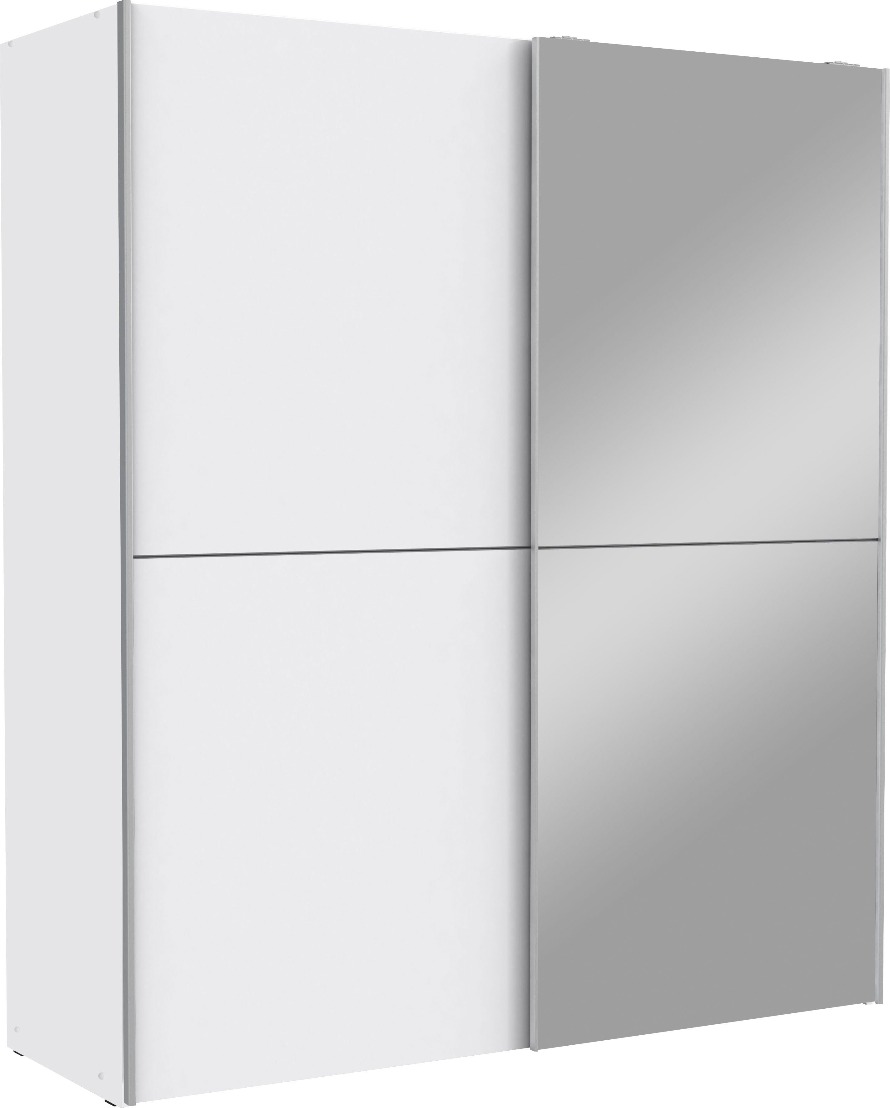 FORTE Zweefdeurkast White Kiss, OTTOs Choice, Made in Europe, ideaal voor kleine ruimtes
