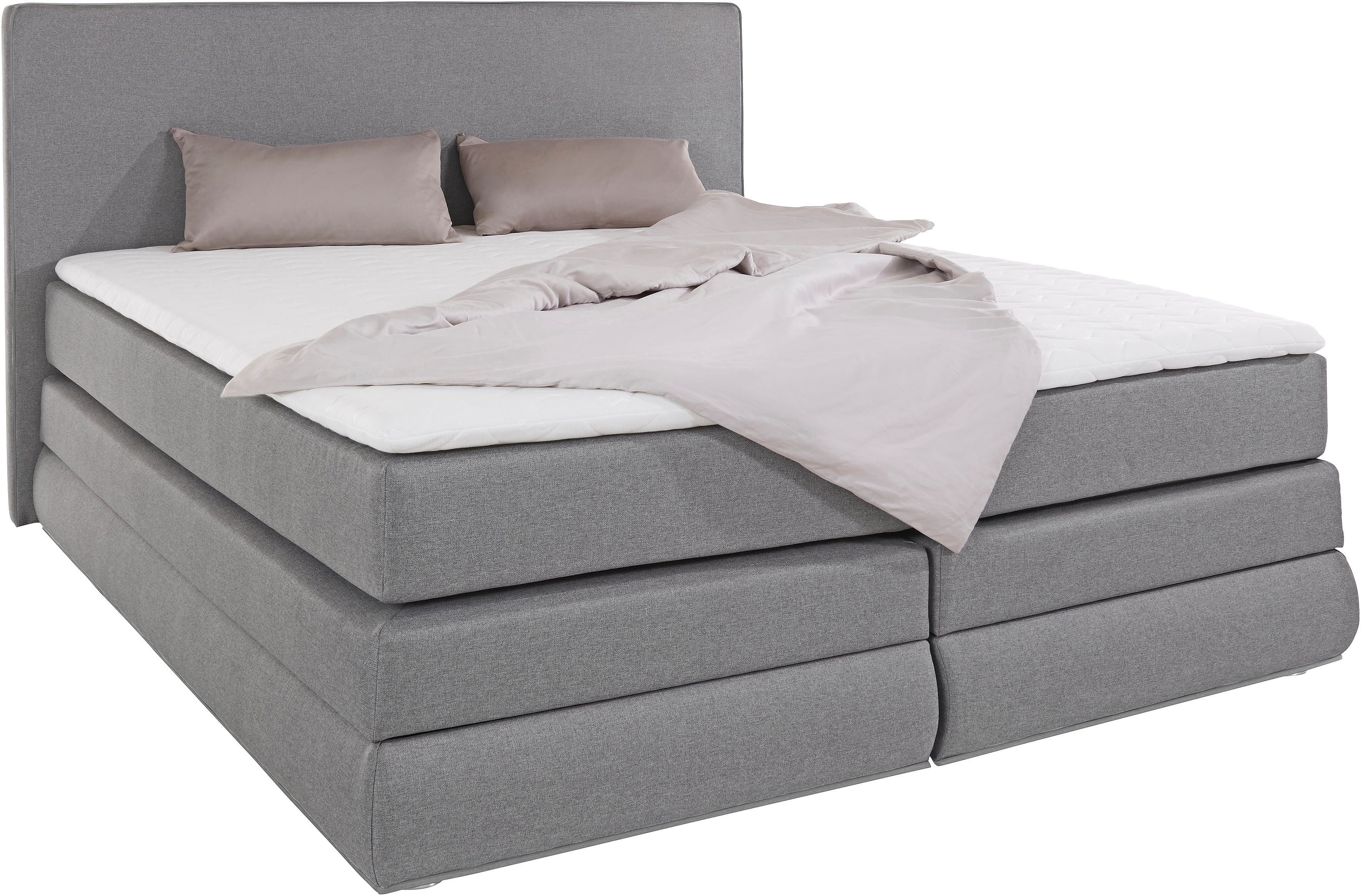 COLLECTION AB Boxspring Ninoni incl. bedlade, topper en optioneel met led-verlichting