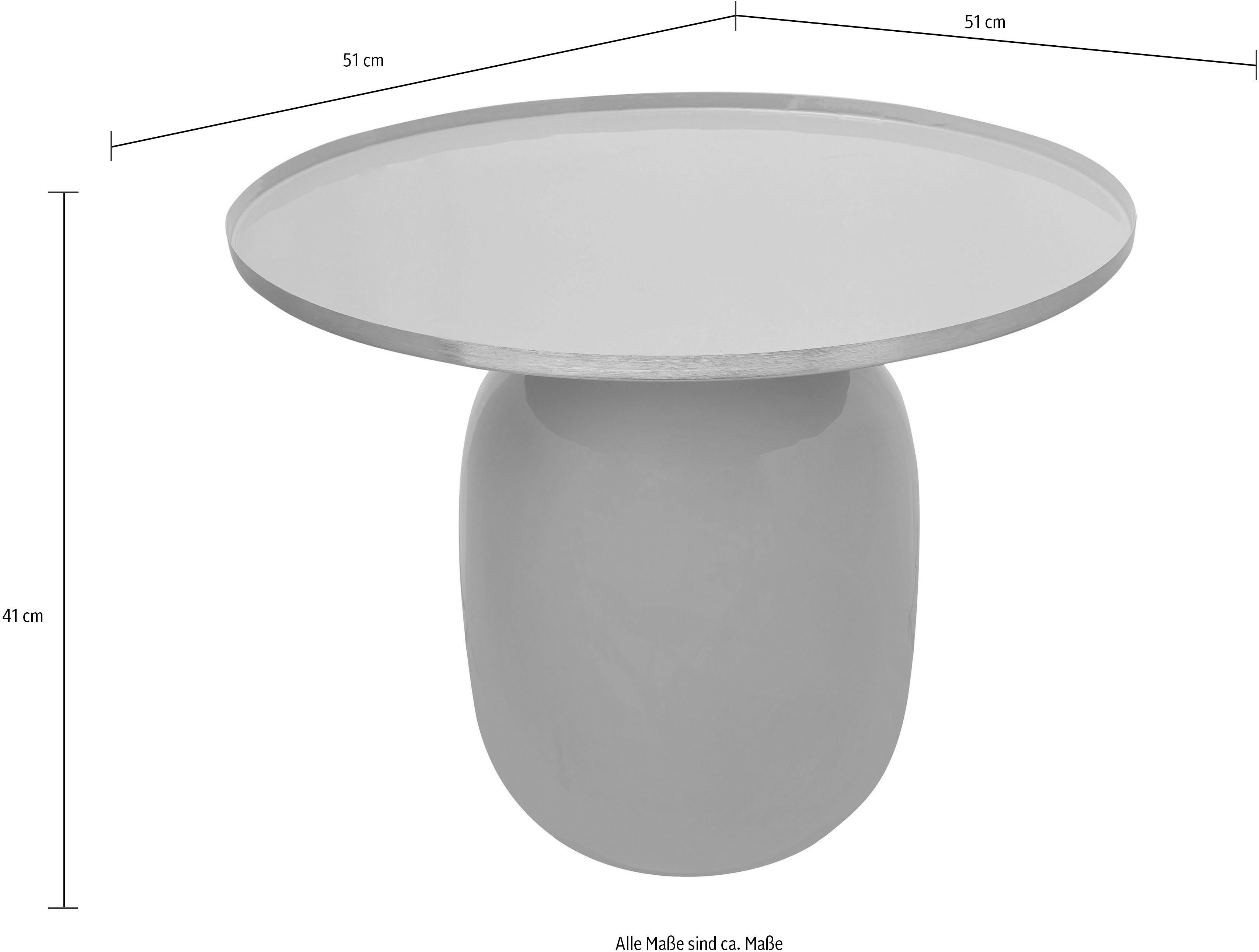 Kayoom Bijzettafel Art Deco 525, bijzettafel van metaal, functioneel en stabiel (1 stuk)