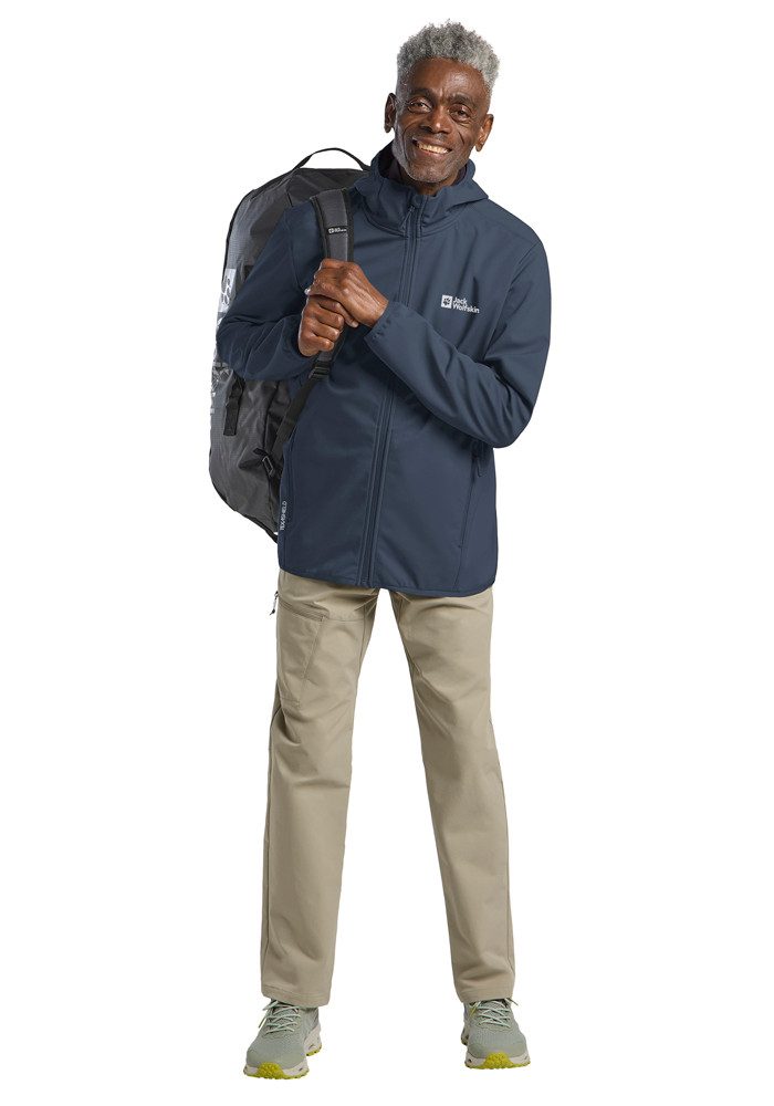 Jack Wolfskin Softshell-jack BORNBERG HOODY M