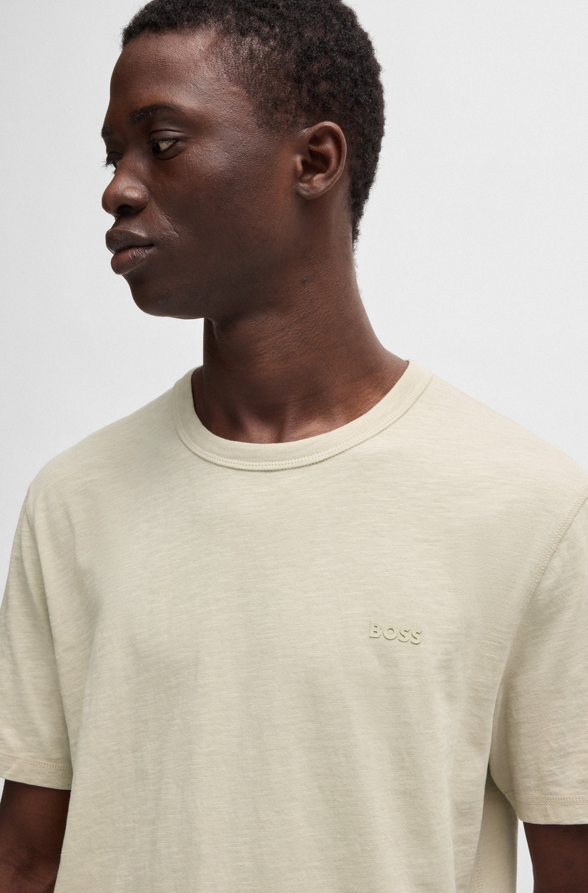 Boss Orange T-shirt Tegood met een ronde hals
