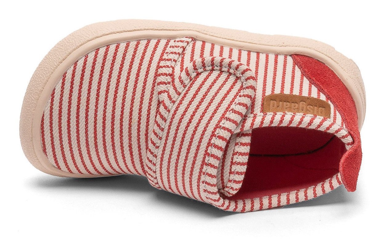 Bisgaard Pantoffels Barefoot basic Breedte: normaal , blote voeten schoen, babyschoen met klittenband, maat sjabloon om te downloaden