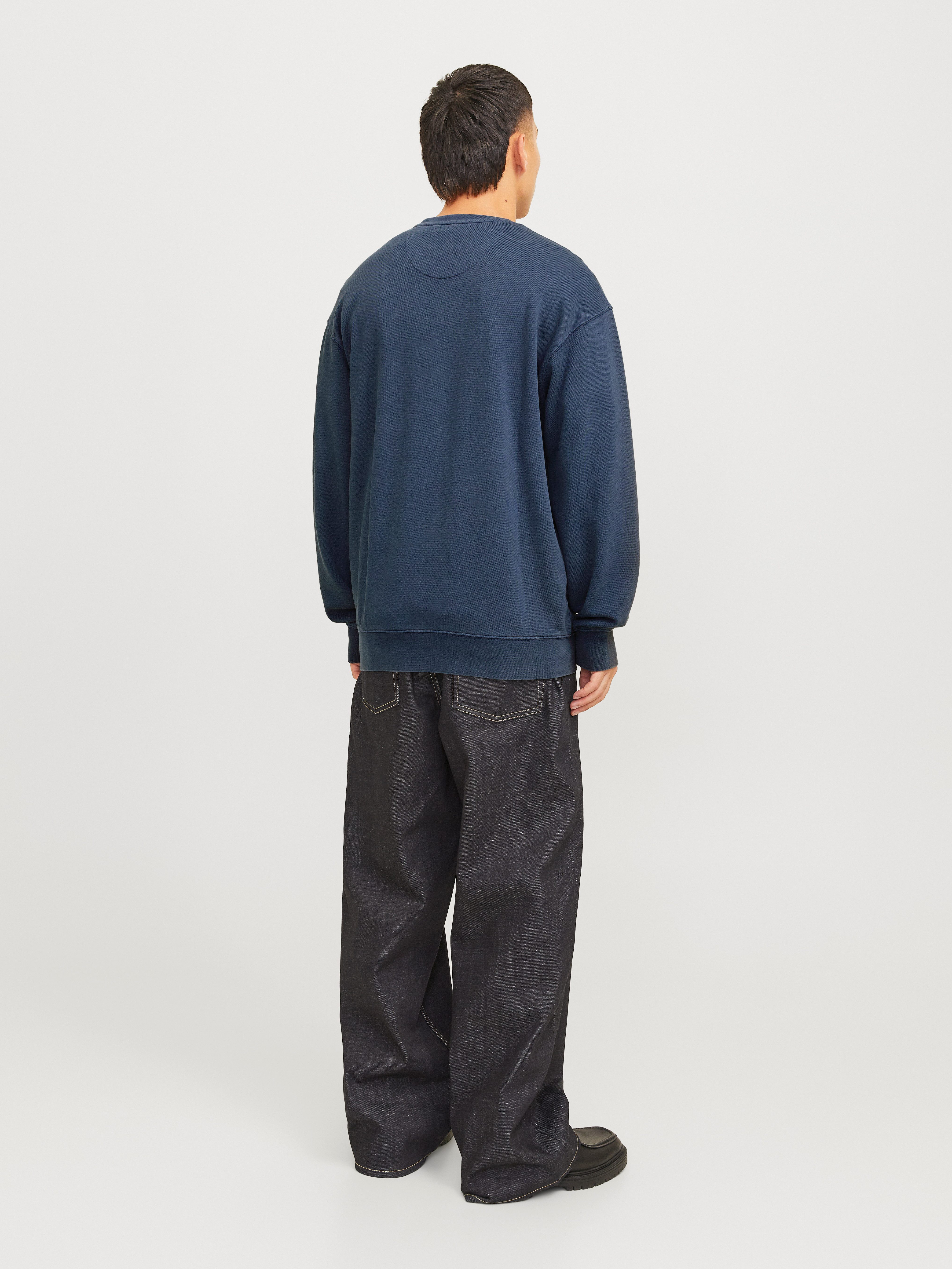 Jack & Jones Sweatshirt JJECHARGE FADED SWEAT CREW NECK NOOS