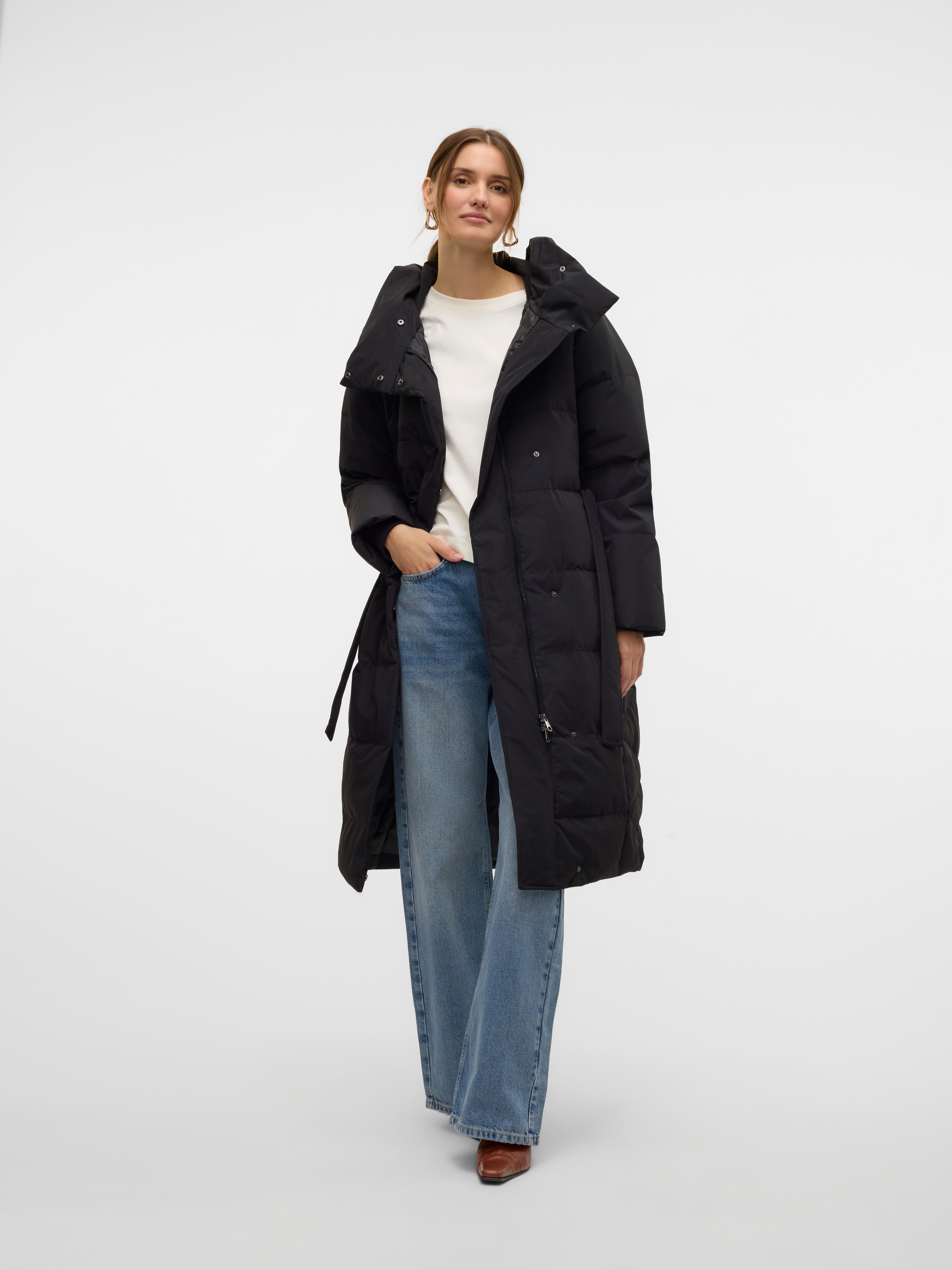 Vero Moda Gewatteerde jas VMLEONIE LONG DOWN COAT GA NOOS