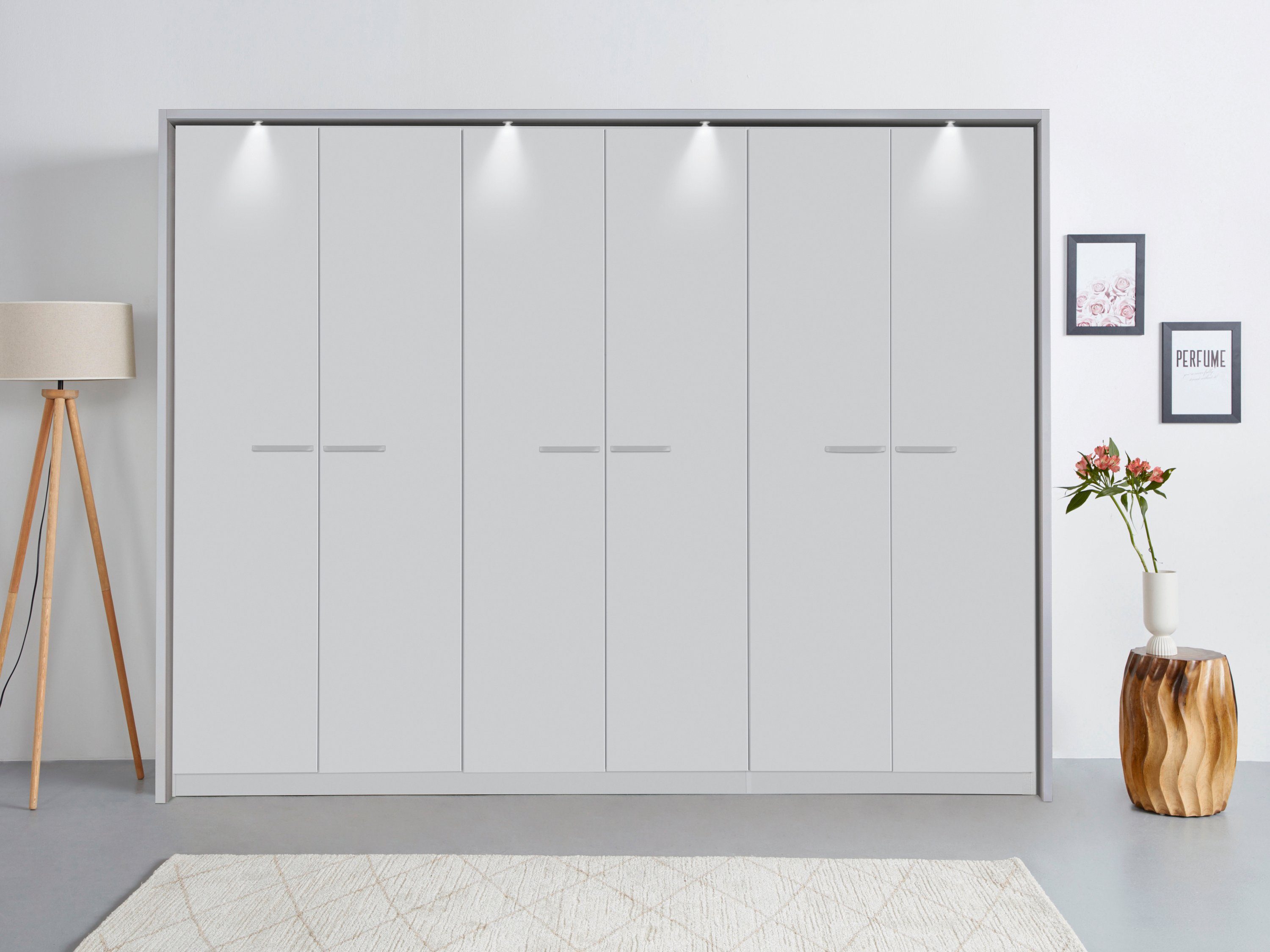 rauch Draaideurkast Oteli incl. passe-partout optioneel met verlichting