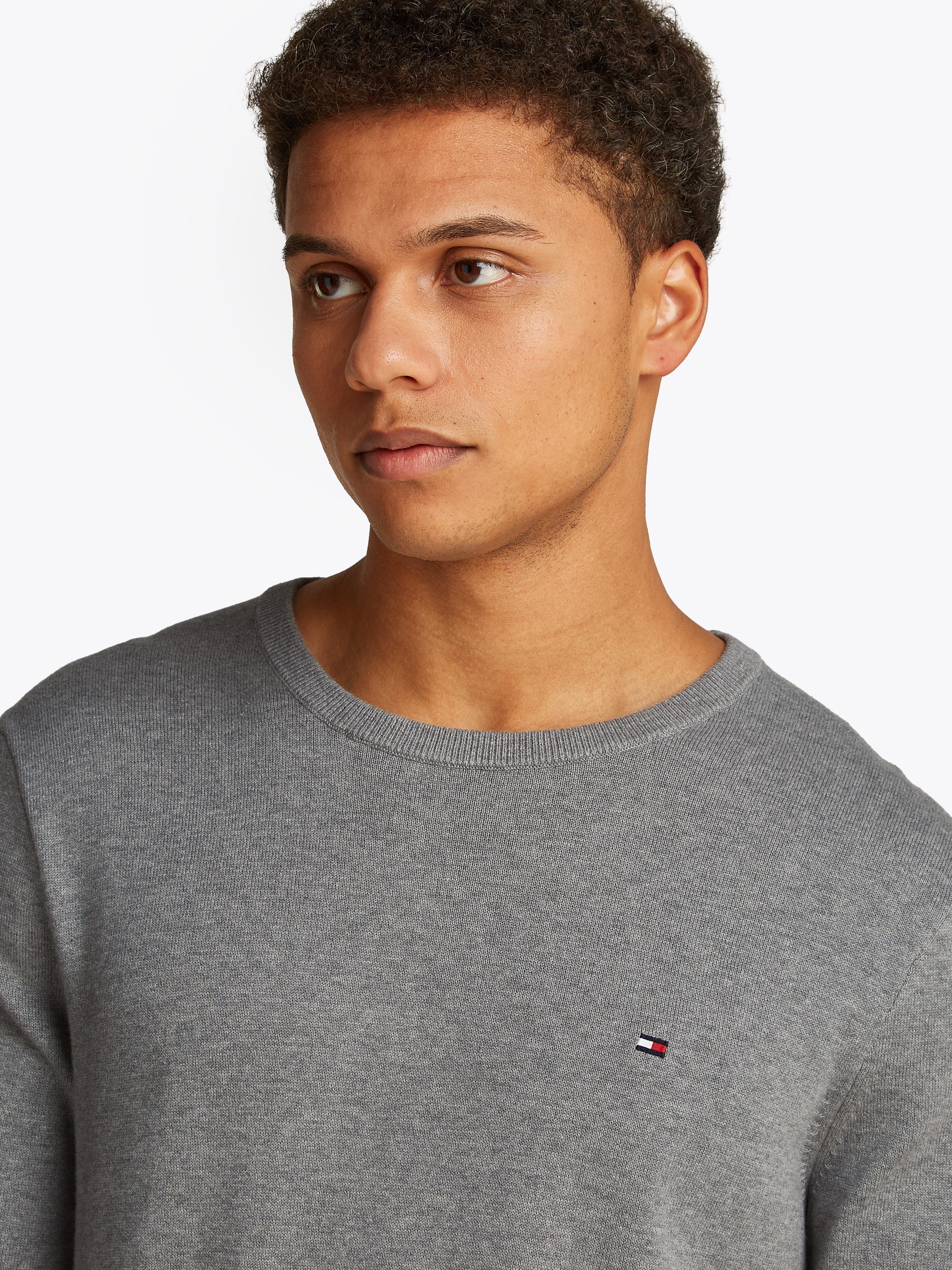Tommy Hilfiger Trui met ronde hals ESSENTIAL COTTON CREW NECK