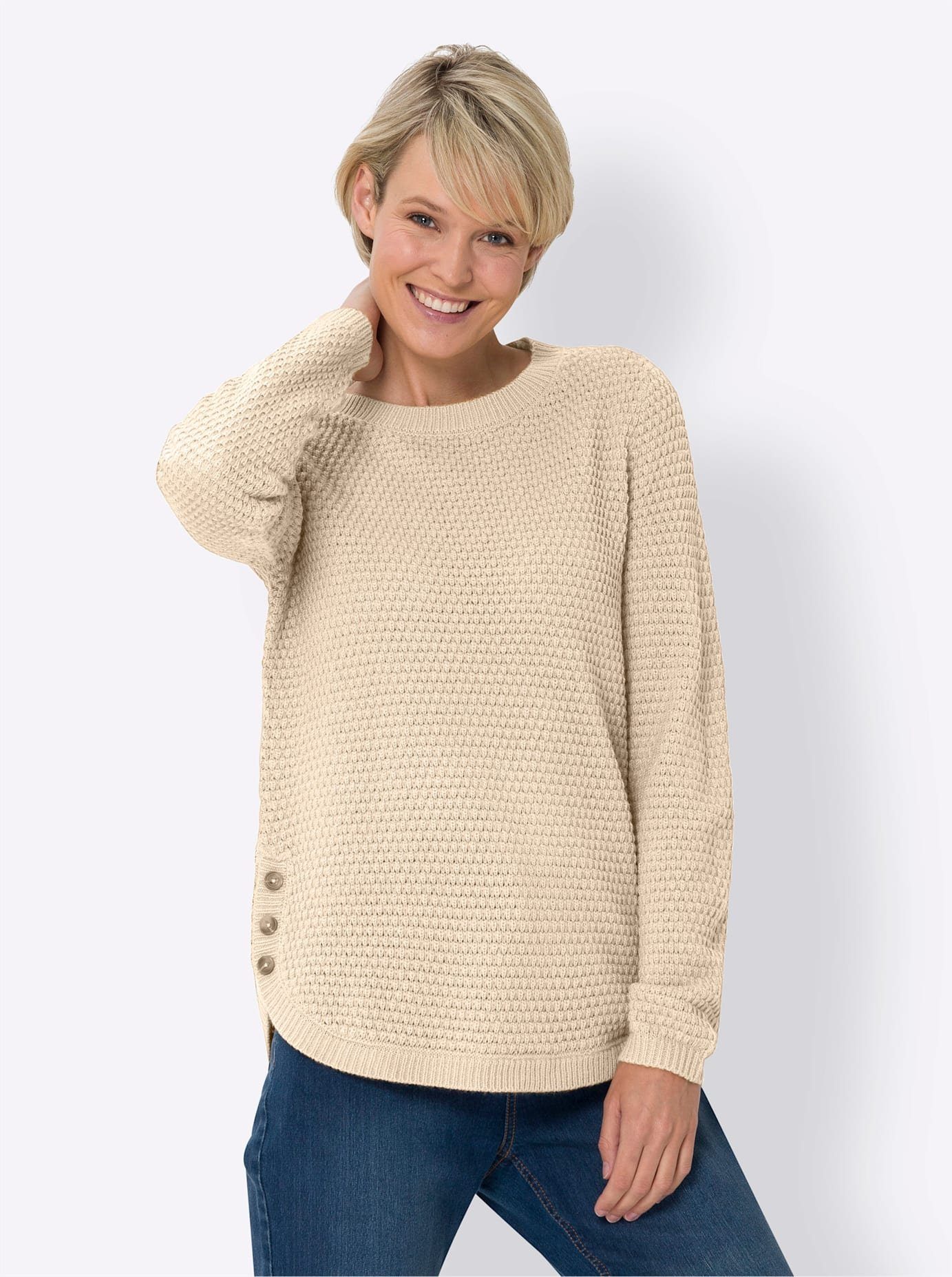 Classic Basics Gebreide Trui met lange mouwen