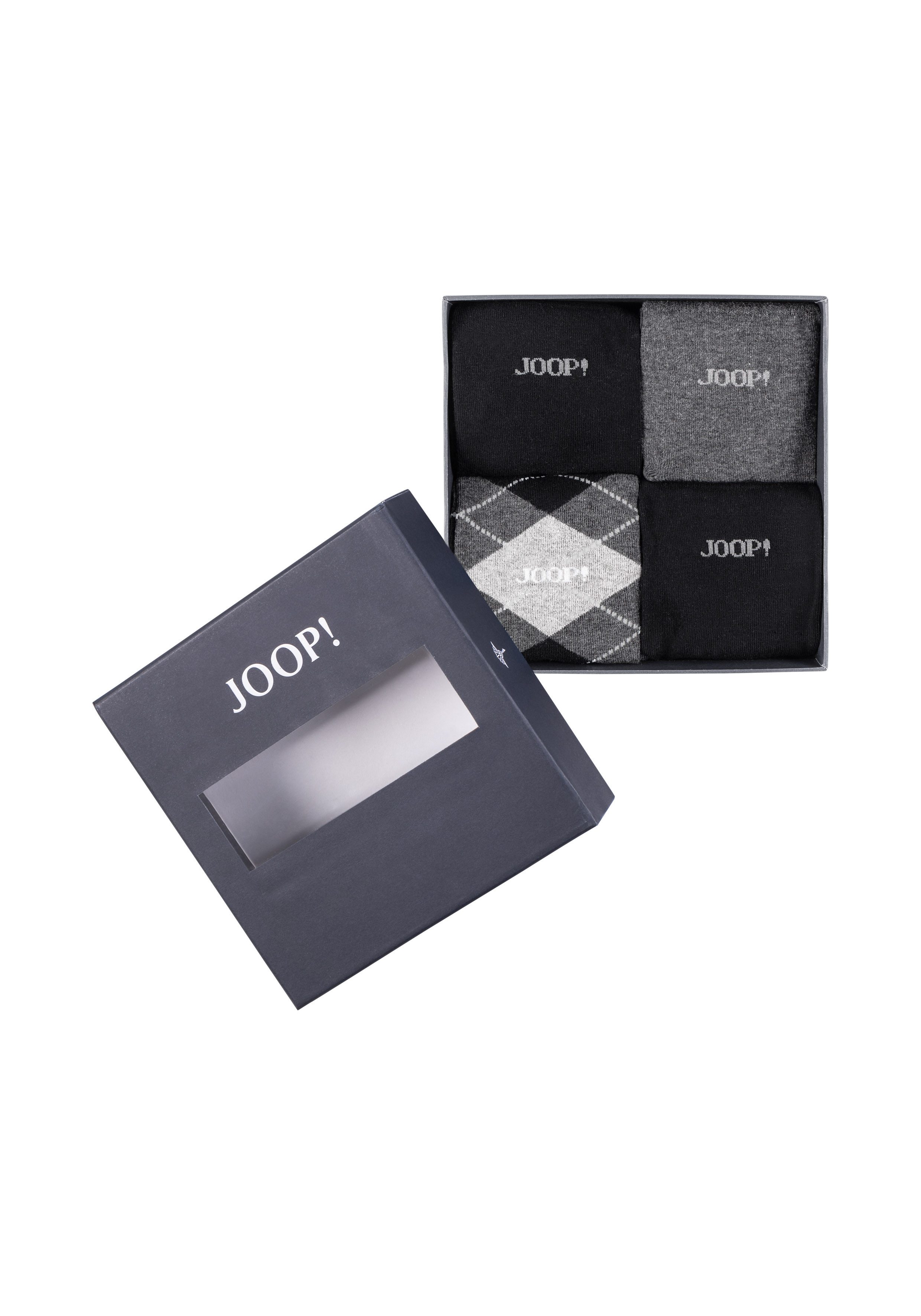 JOOP! Sokken Premium Essentials (4 paar)