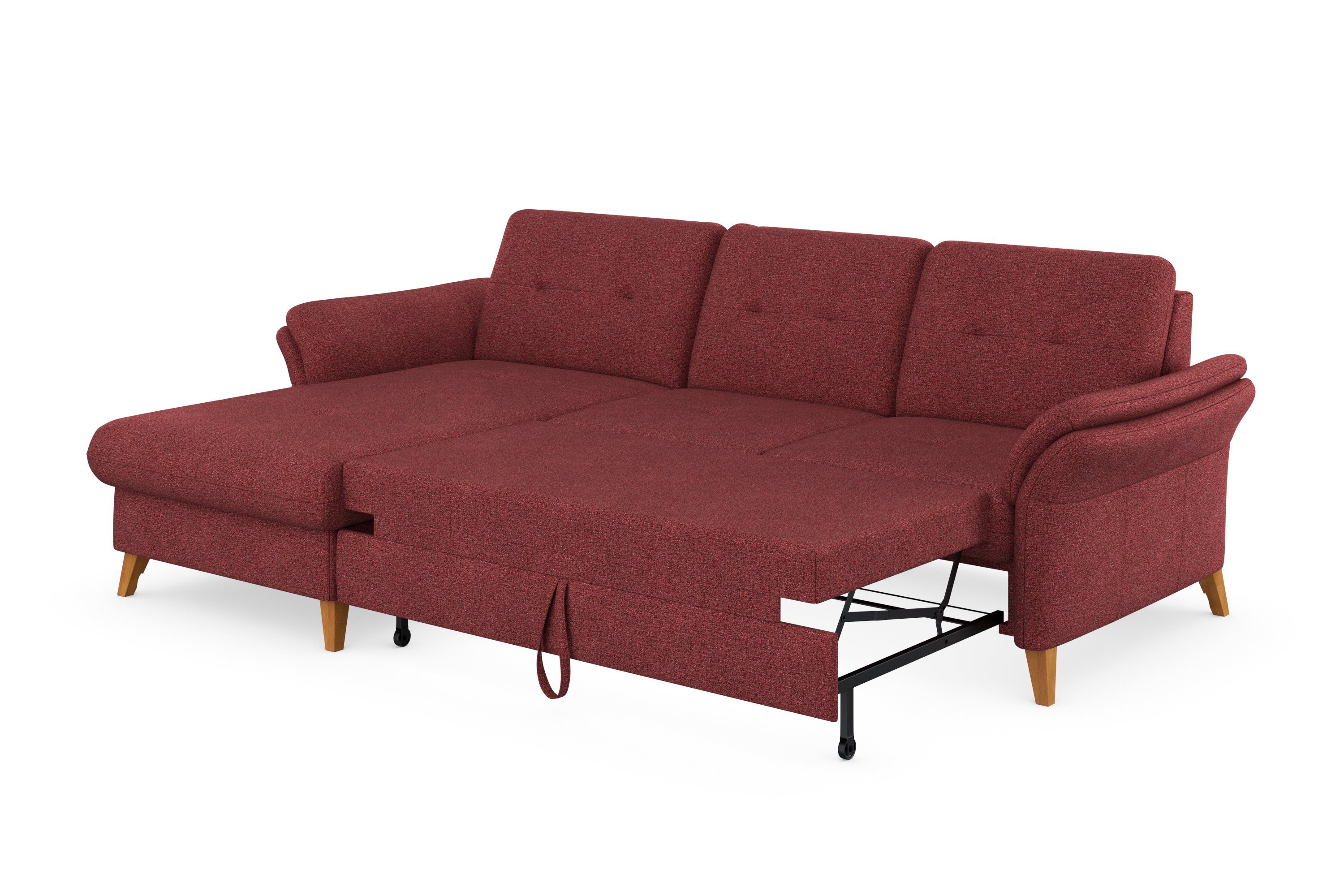 sit&more Hoekbank Göteborg Zitdiepteverstelling en binnenvering, naar keuze met slaapfunctie