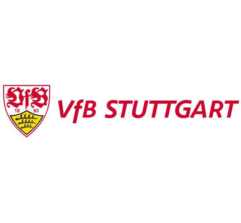 Wall-Art Wandfolie Voetbal VfB Stuttgart logo