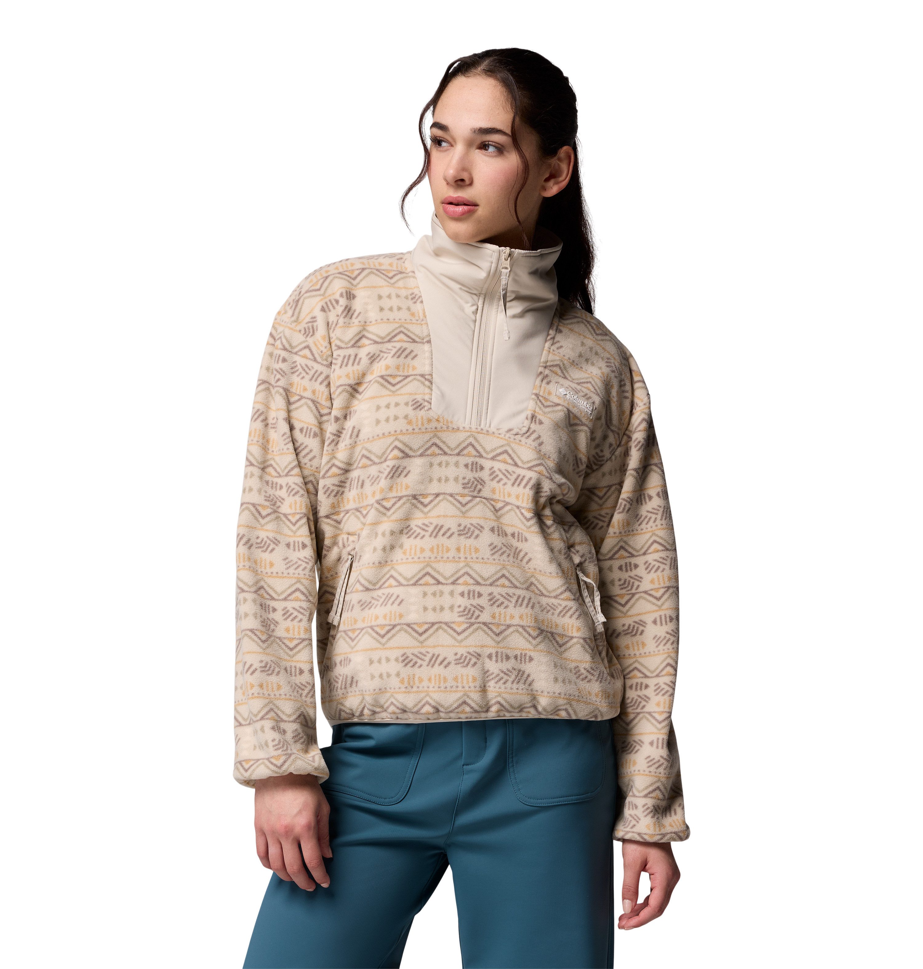 Columbia Fleecetrui SEQUOIA GROVE PRINTED HALF ZIP (1-delig)