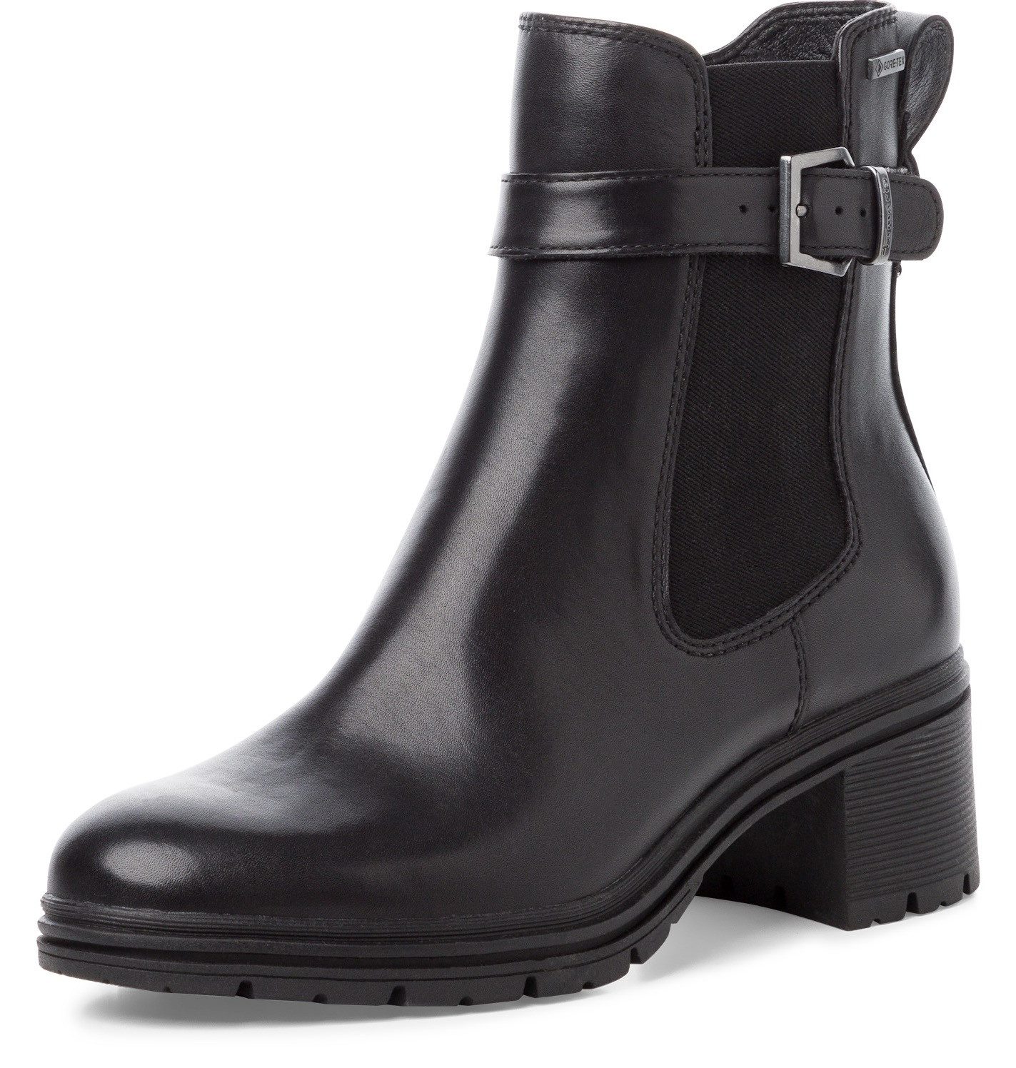 Tamaris Chelsea-boots hakken, enkellaars, zakelijke schoen, gore tex-uitrusting