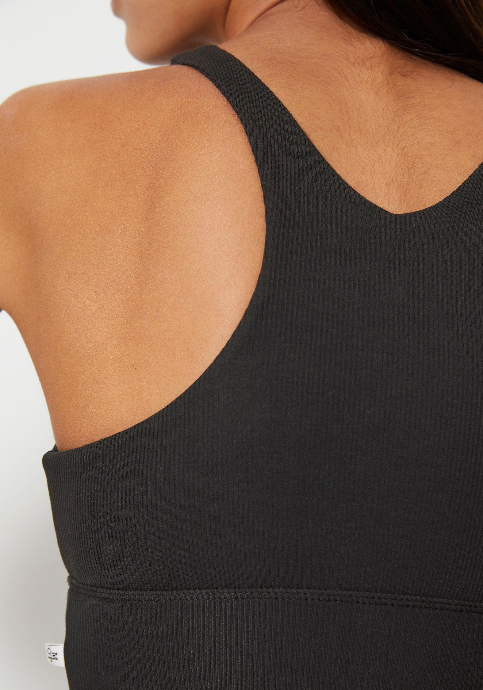 Marc O'Polo Crop-top Minimal Hybrid met racerback-snit