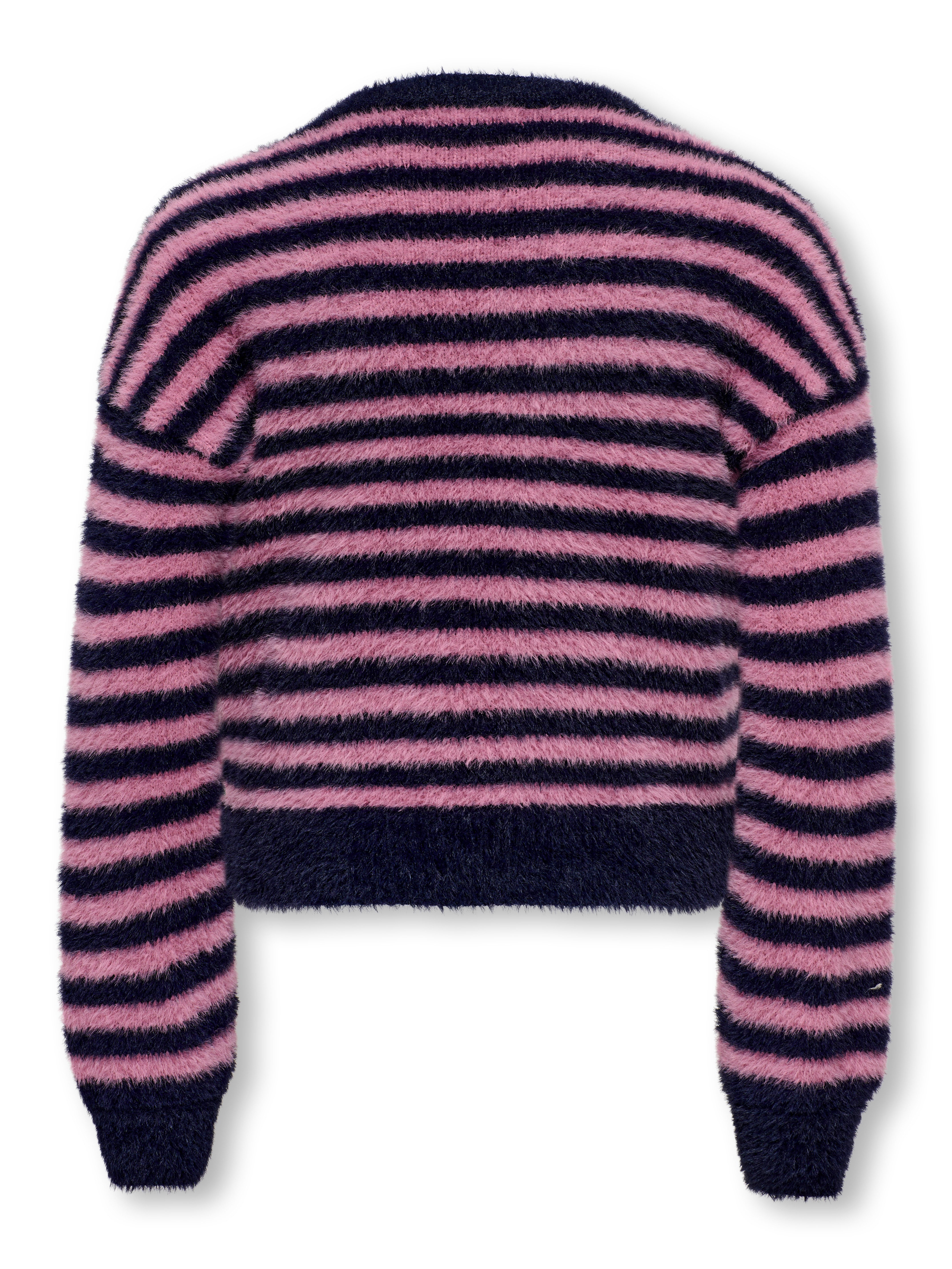 KIDS ONLY Trui met ronde hals KOGNEWPIUMO L/S PULLOVER CP KNT NOOS