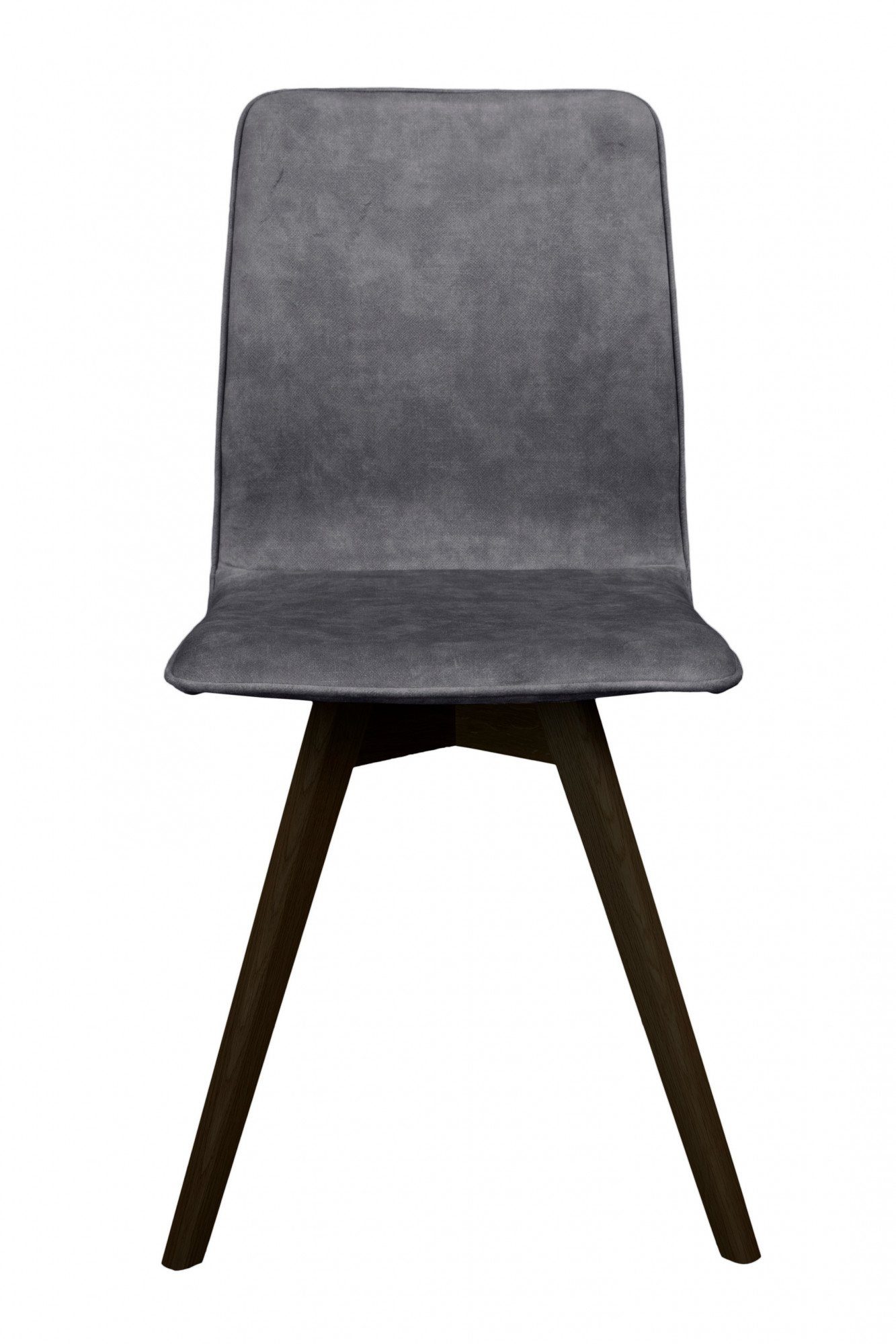 andas Eetkamerstoel Rania Massief houten frame, met bies (set, 2 stuks)