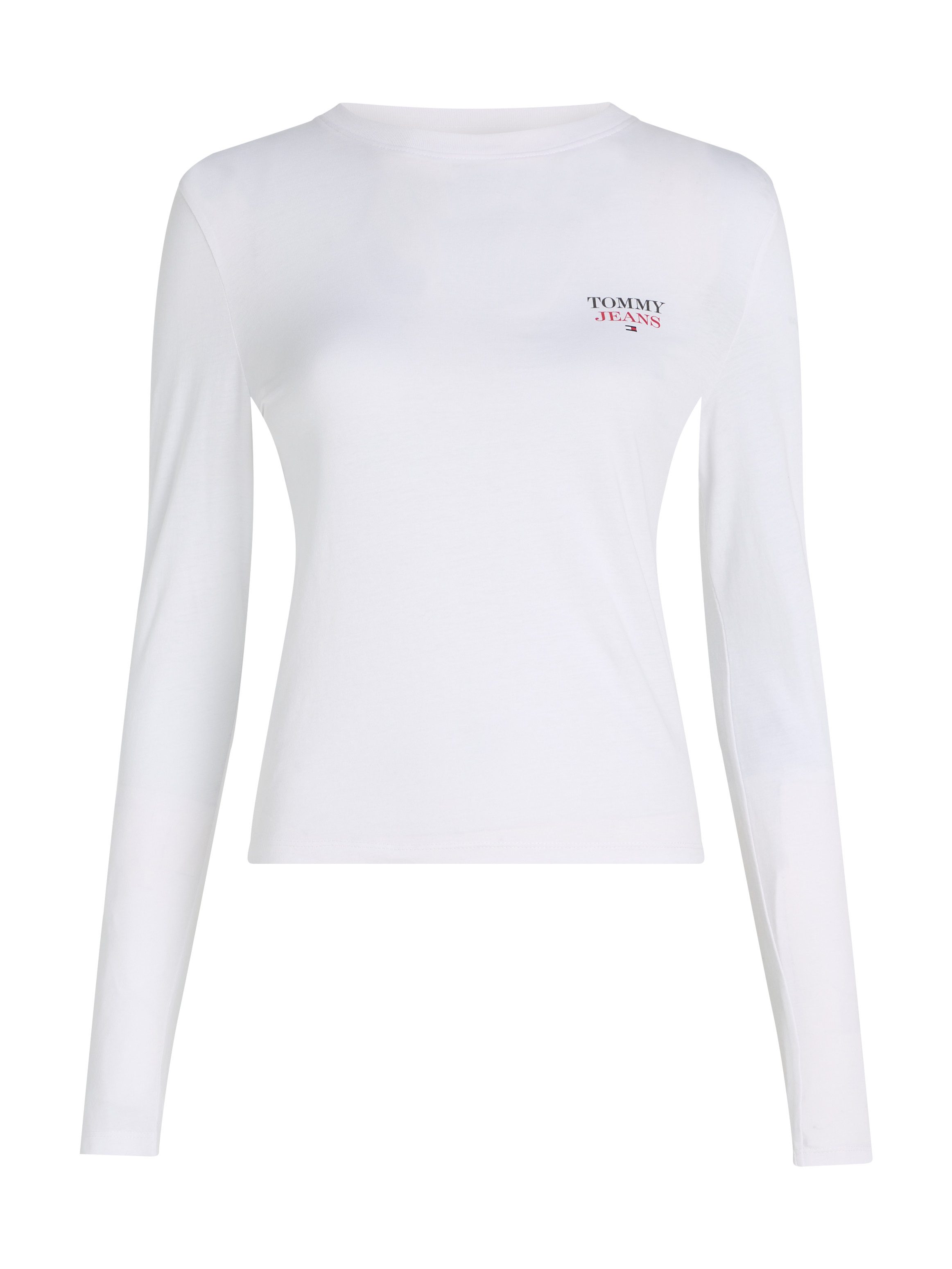 TOMMY JEANS Shirt met lange mouwen TJW SLIM ESSENTIAL LOGO 2 LS