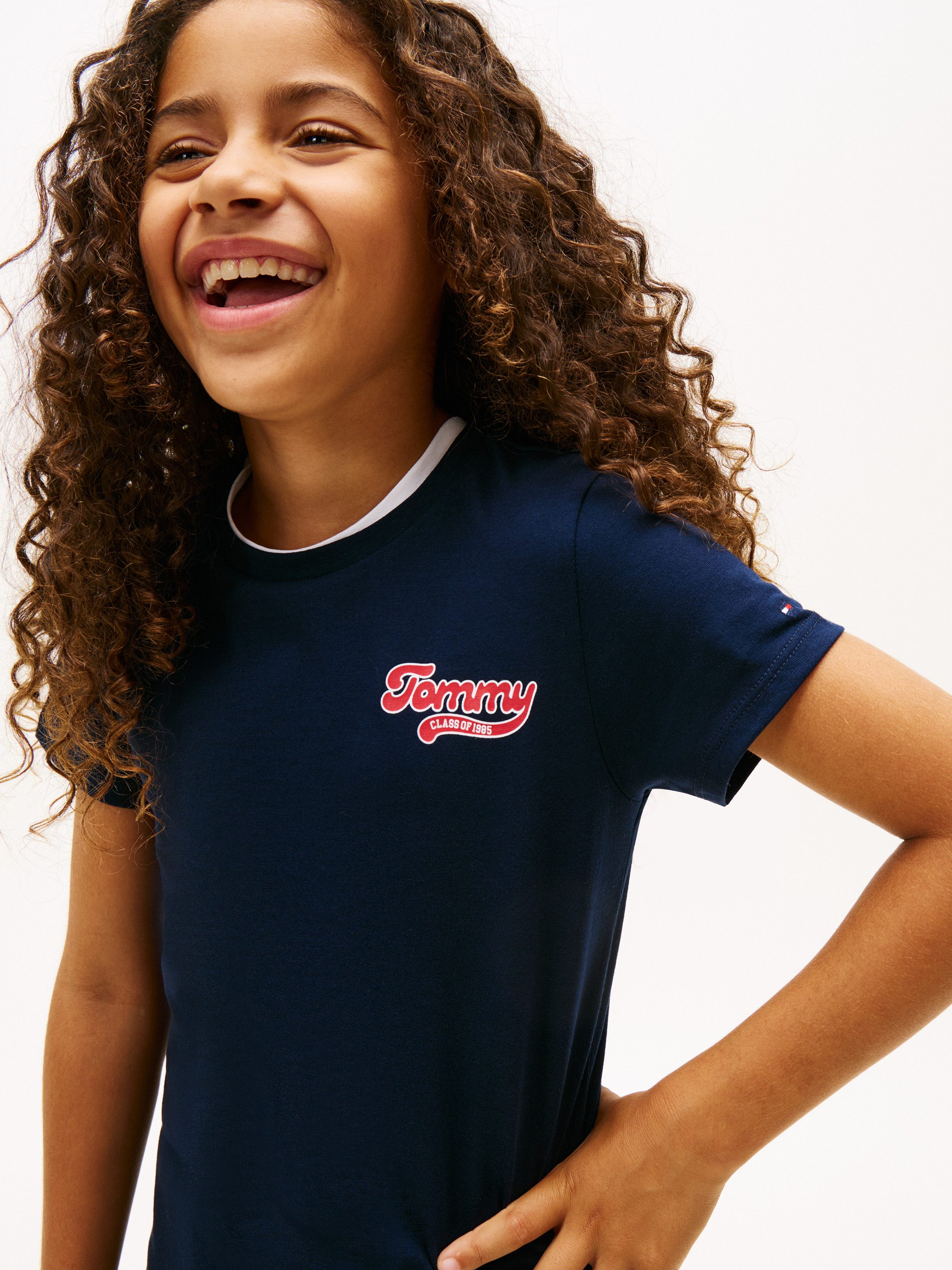 Tommy Hilfiger T-shirt TOMMY GRAPHIC FLOCK TEE S/S
