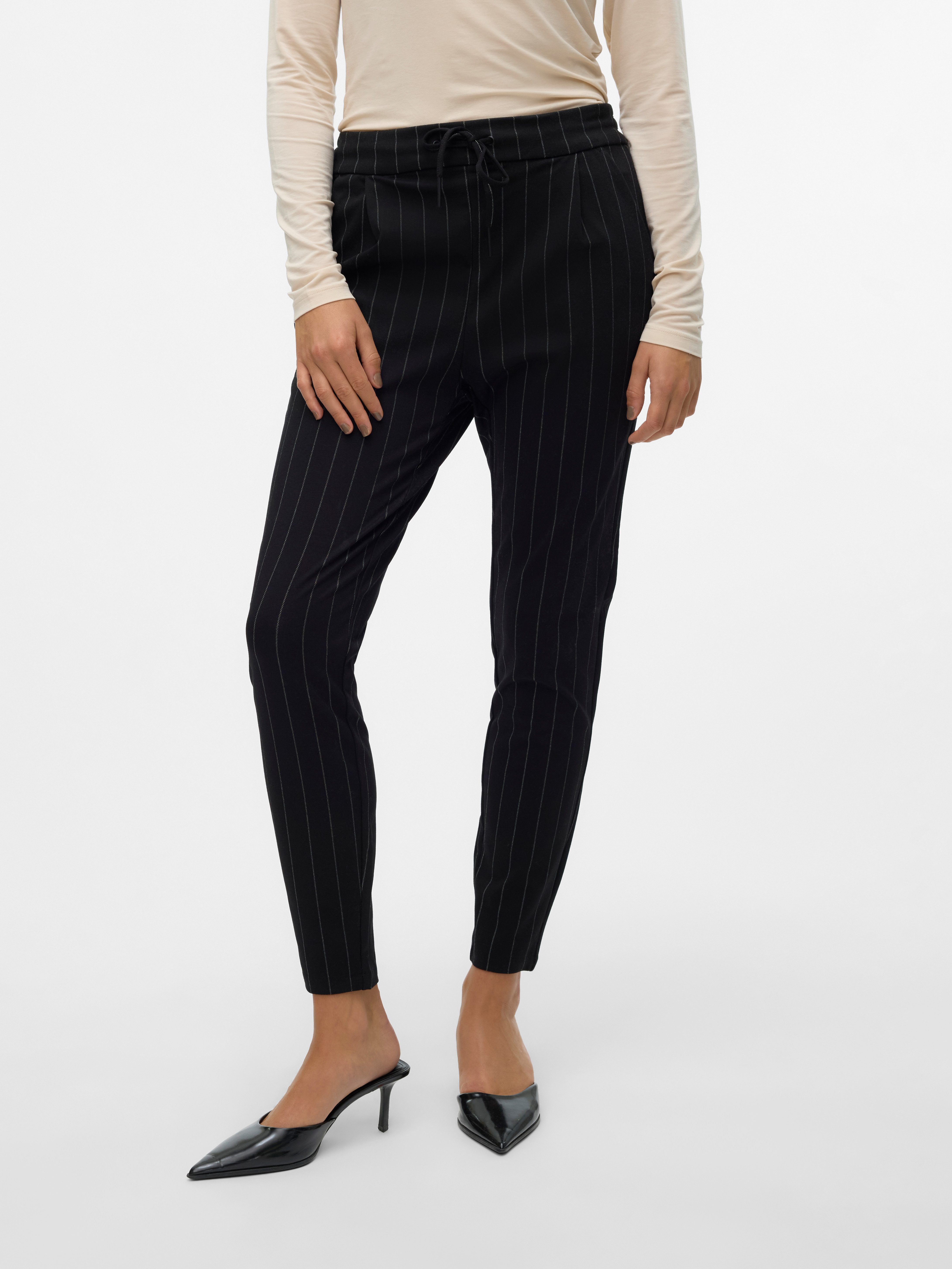 Vero Moda Joggingbroek VMEVA MR LOOSE STRING PANT GA NOOS