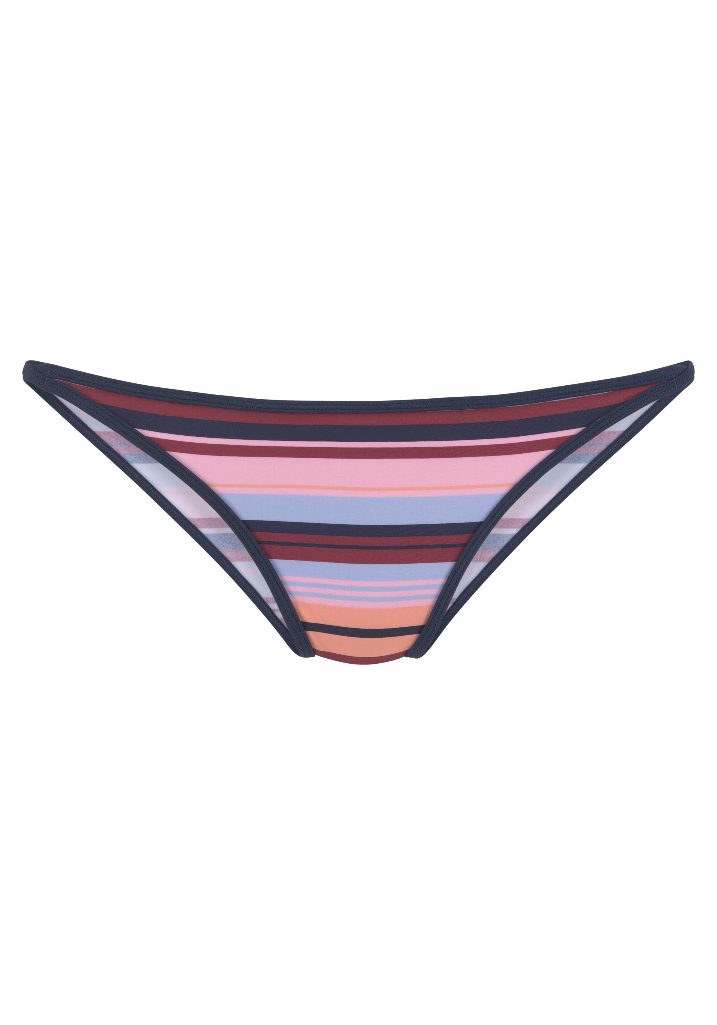 s.Oliver RED LABEL Beachwear Bikinibroekje Pasta in trendy streep-look