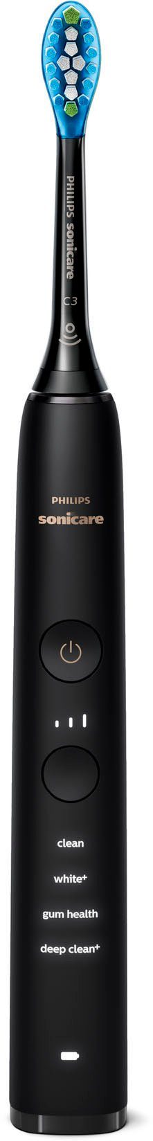 Philips Sonicare Elektrische tandenborstel HX9914 DiamondClean Premium ultrasone tandenborstel, set van 2 inclusief oplaadglas