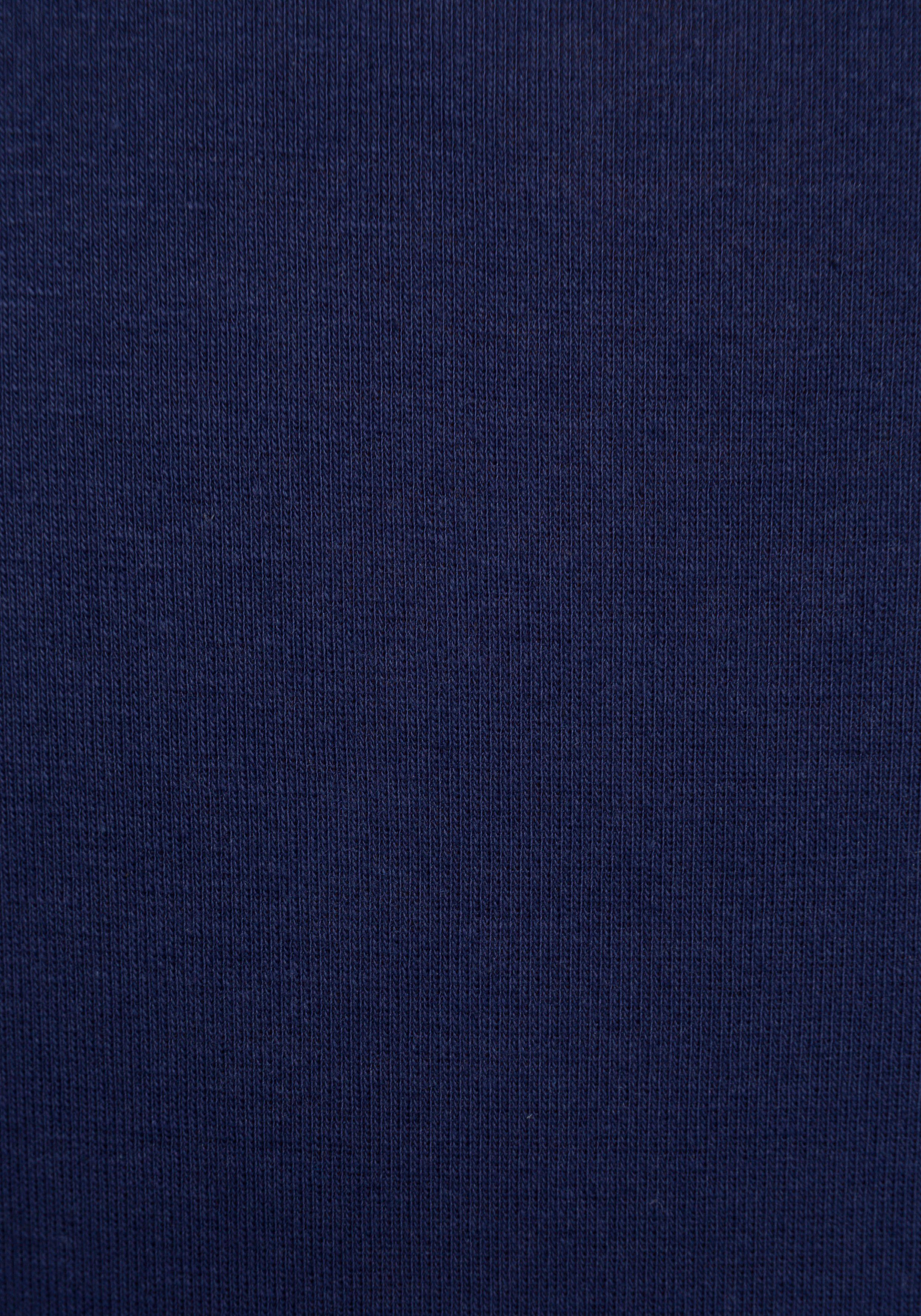 KangaROOS Shirt met 3/4 mouwen 3/4-mouw, figuurgetailleerde pasvorm, met logoprint
