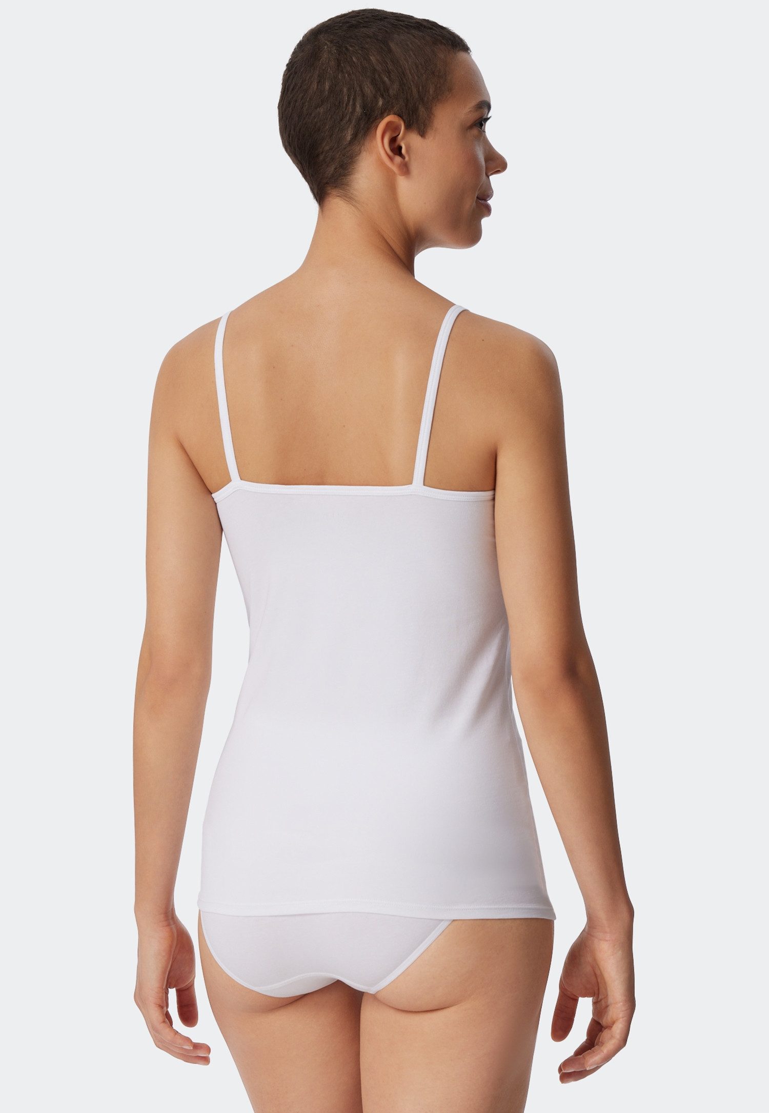 uncover by SCHIESSER Top met spaghettibandjes