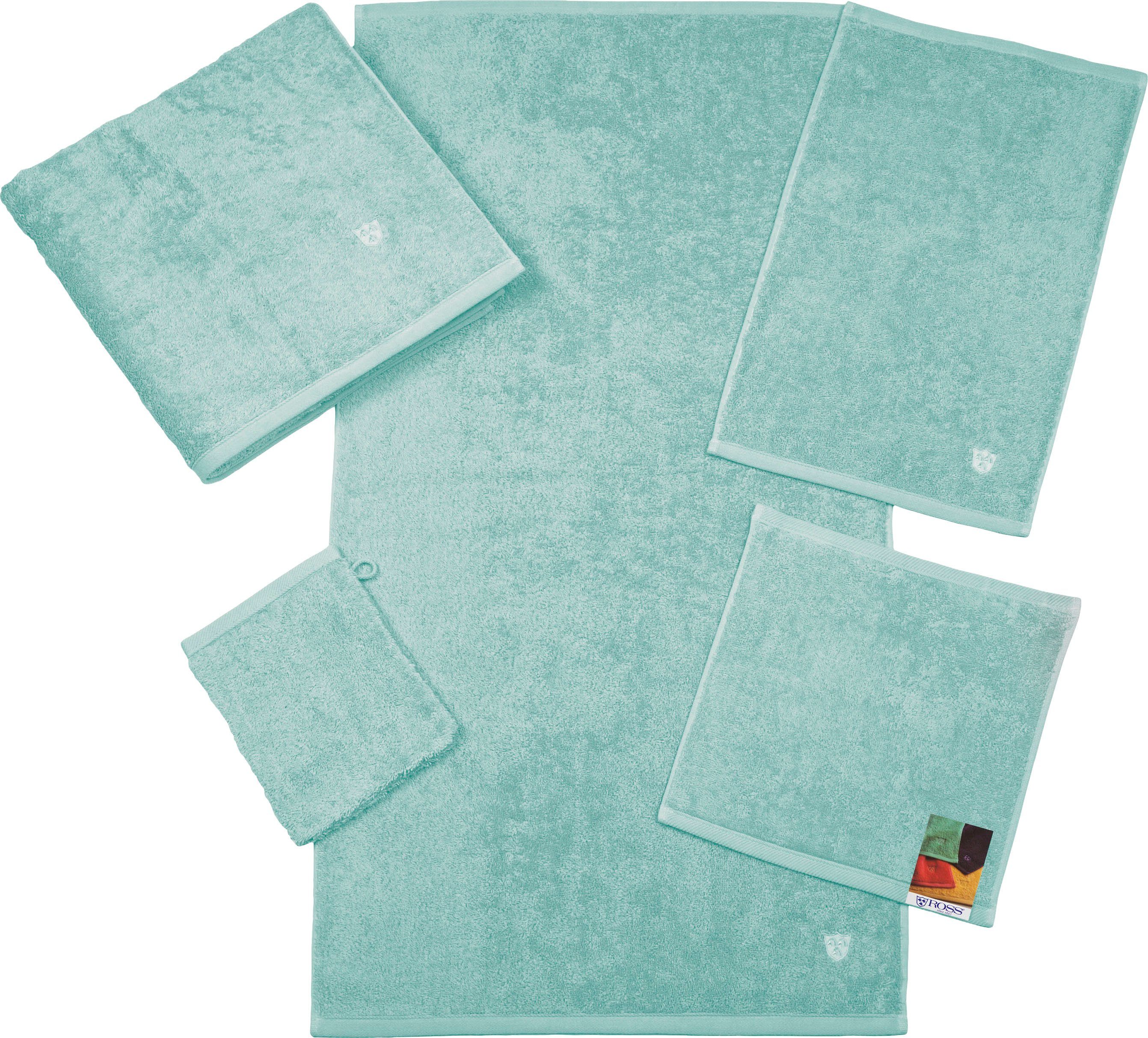 ROSS Handdoeken VITA Borduursel ROSS-embleem (2 stuks)