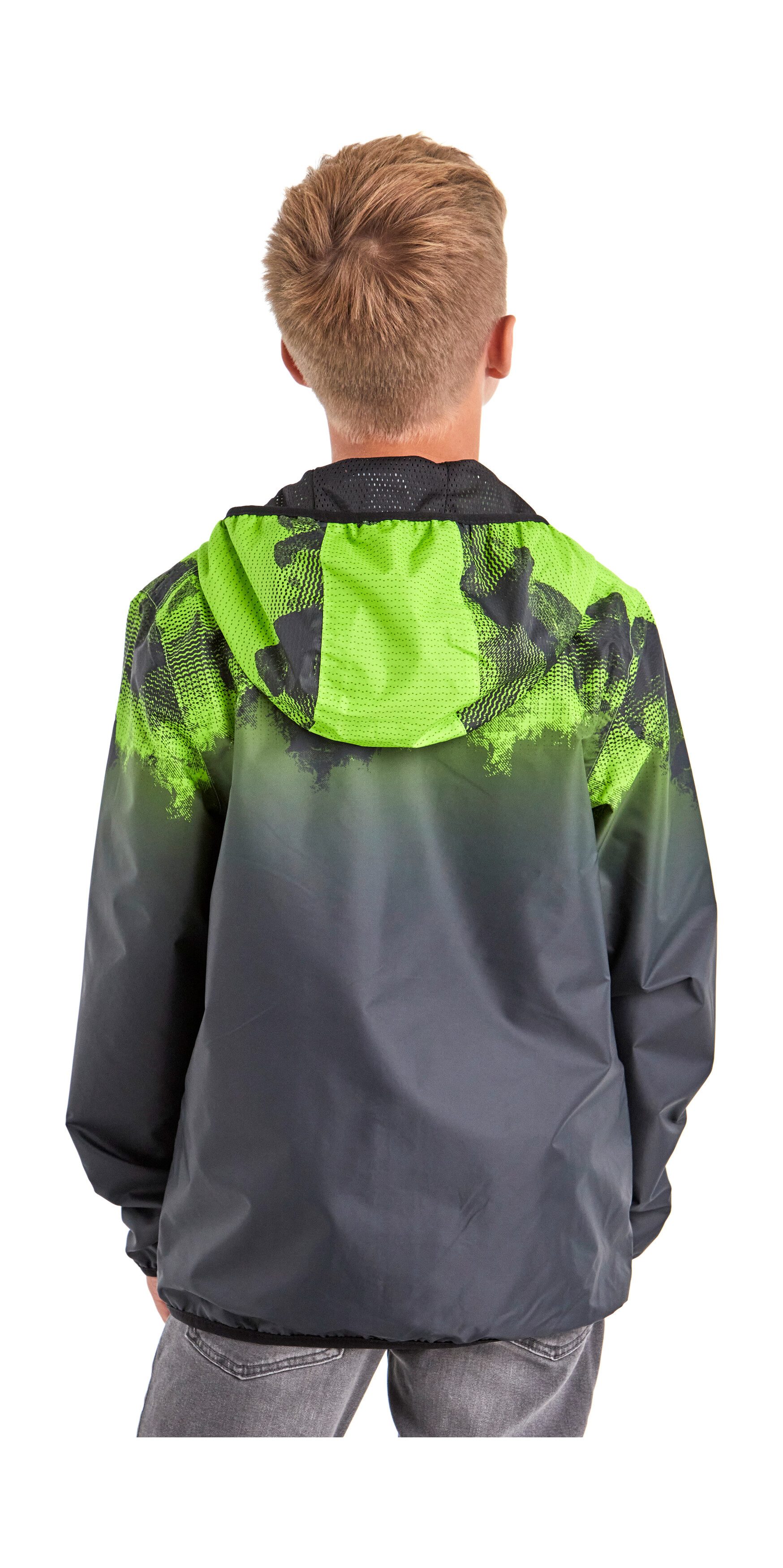 Killtec Outdoorjack Lyse BYS JCKT B Lichte, waterdichte kinderjas, klein opvouwbaar, cool patroon