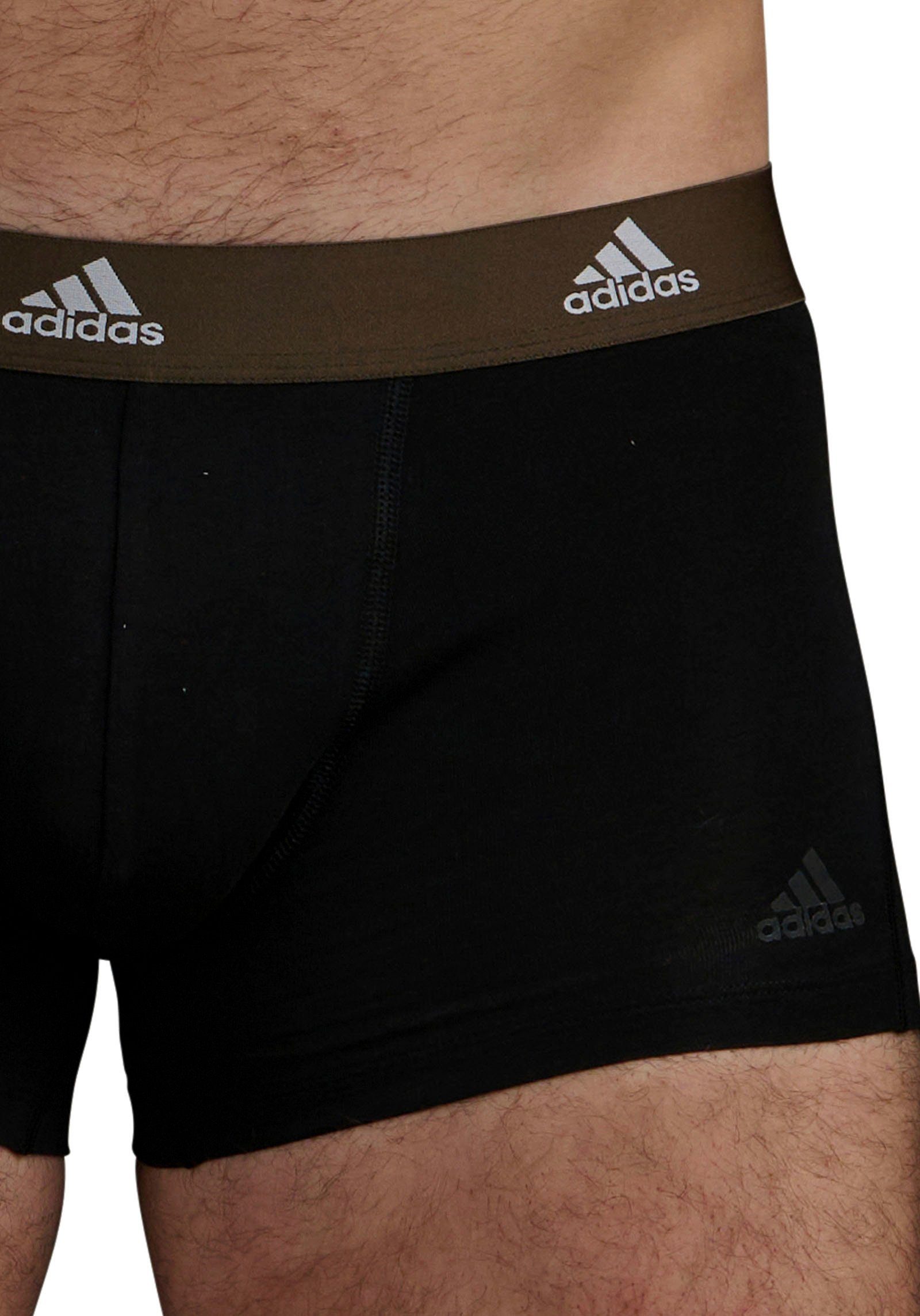 adidas Sportswear Boxershort "Active Flex Cotton" met zachte naadverwerking en tonale logo (3 stuks)