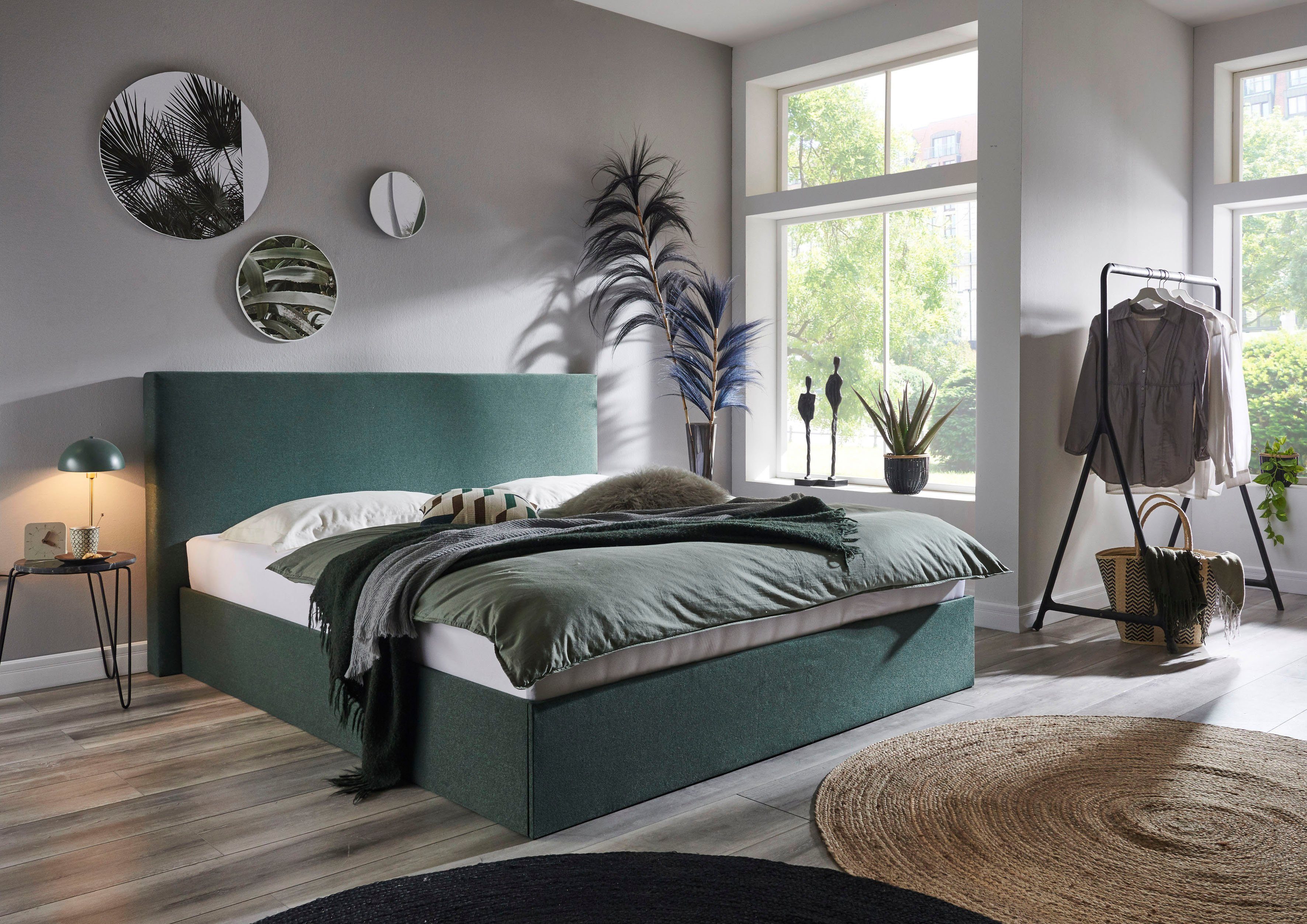 ATLANTIC home collection Bedframe Melody met bedkist en lattenbodem