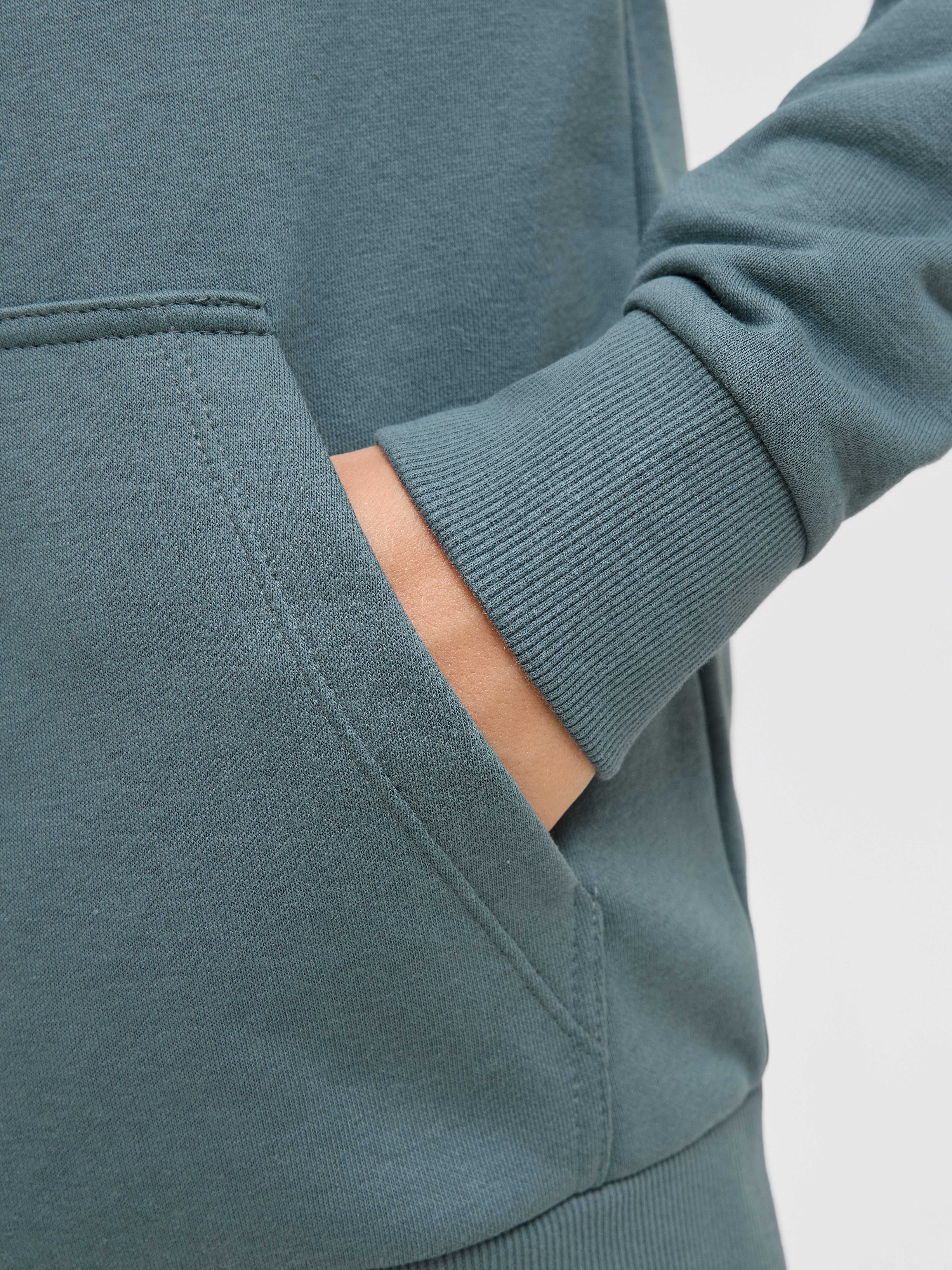 Jack & Jones Junior Hoodie JJECALEB VARSITY SWEAT HOOD NOOS JNR