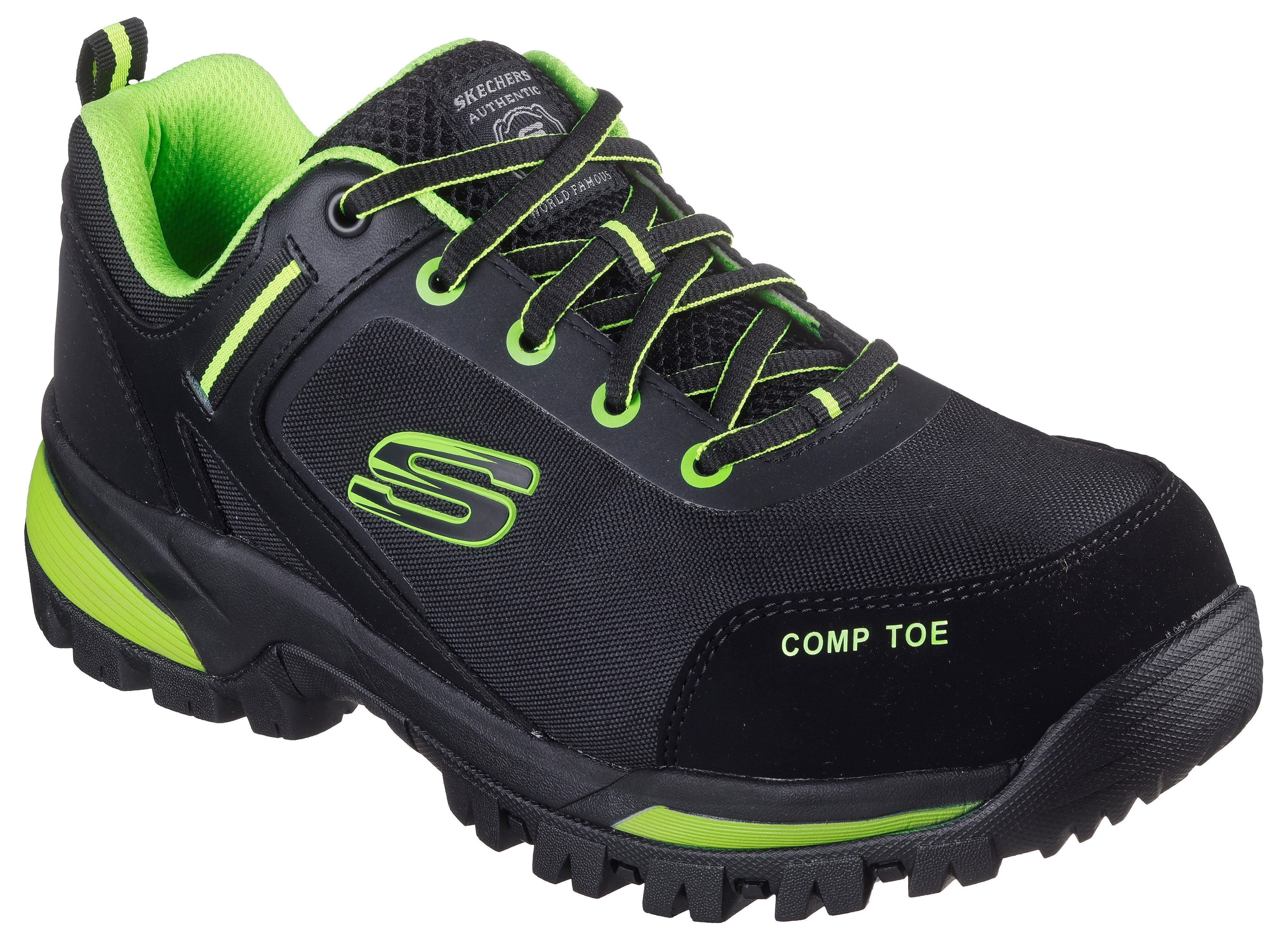Skechers Werkschoenen Gatlon S3L veiligheidsschoen, veterschoenen met antislip loopzool, s3l