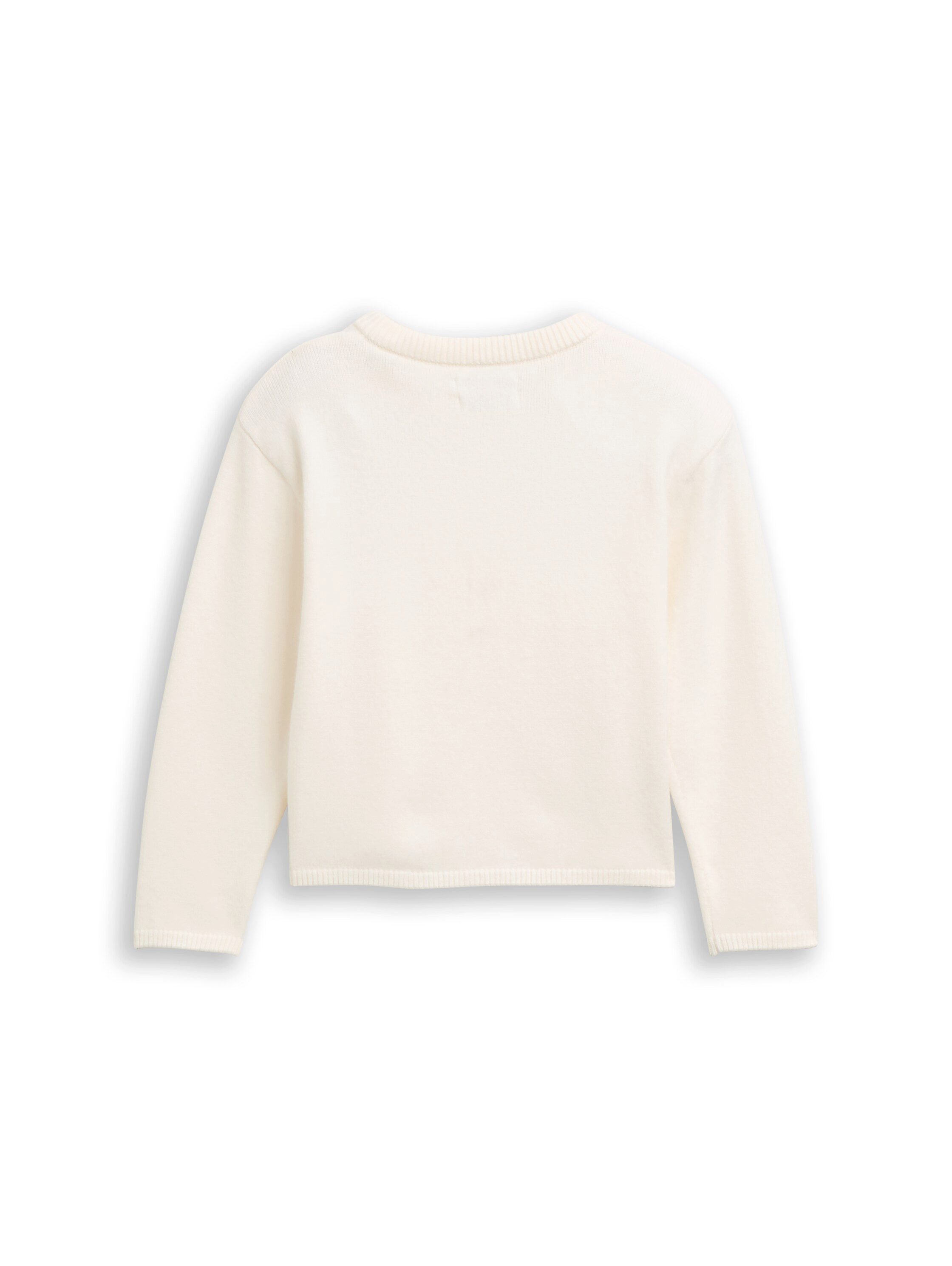Tom Tailor Cardigan met gestructureerde bloemenpatronen, voor meisjes