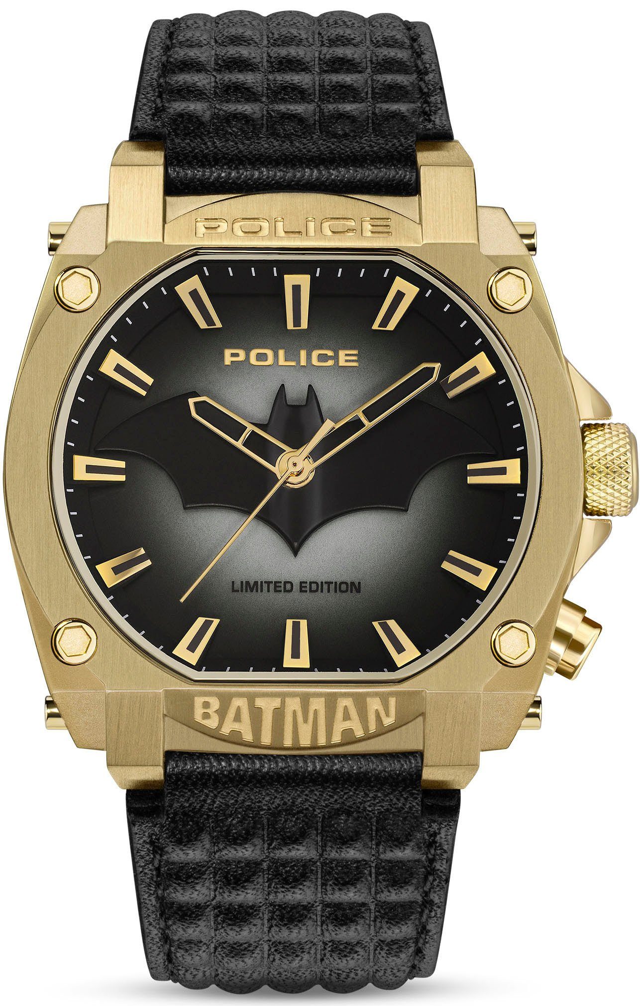 Police Kwartshorloge BATMAN, PEWGD0022602 Polshorloge, herenhorloge