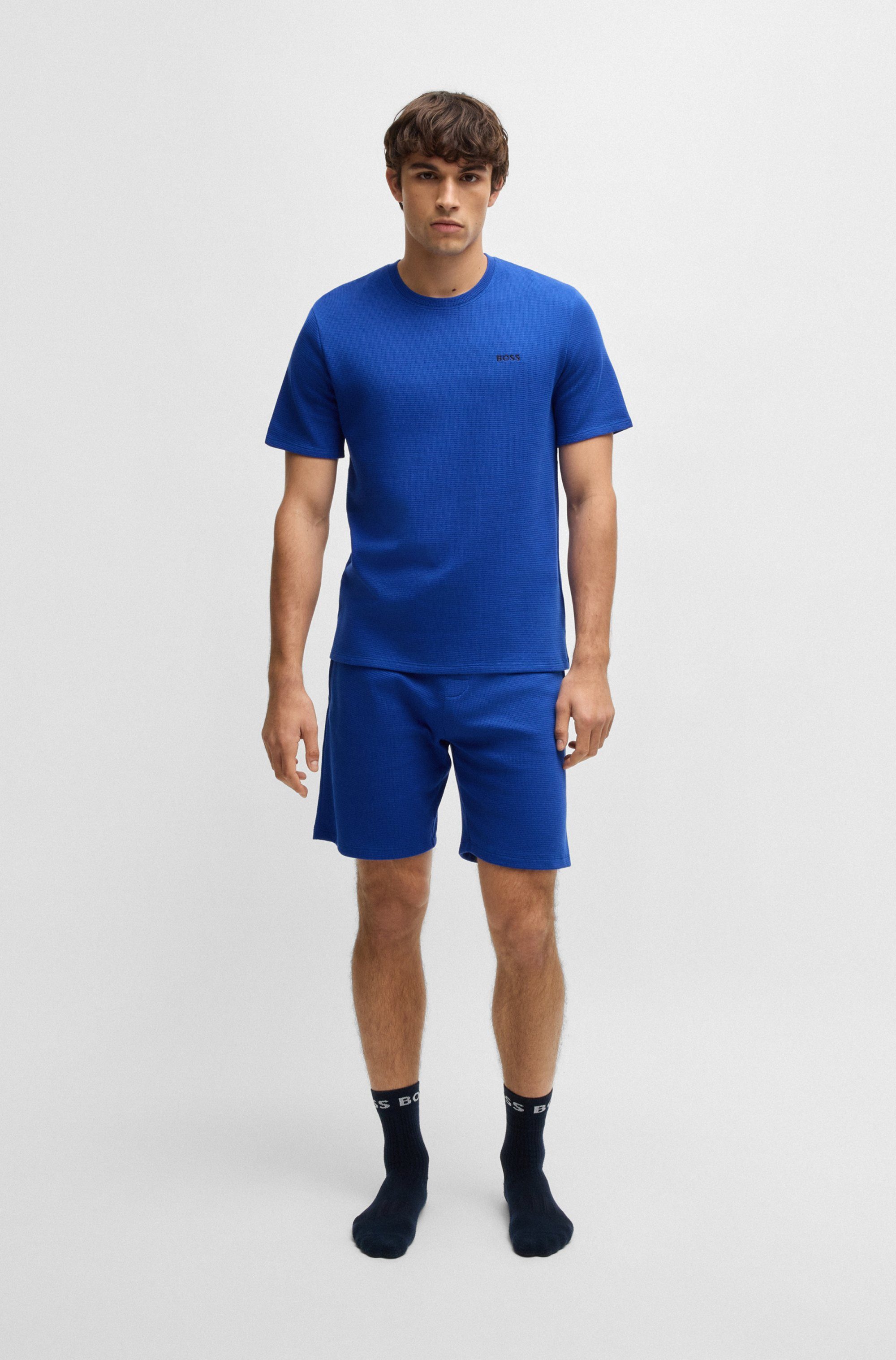 BOSS Pyjama top Waffle T-Shirt