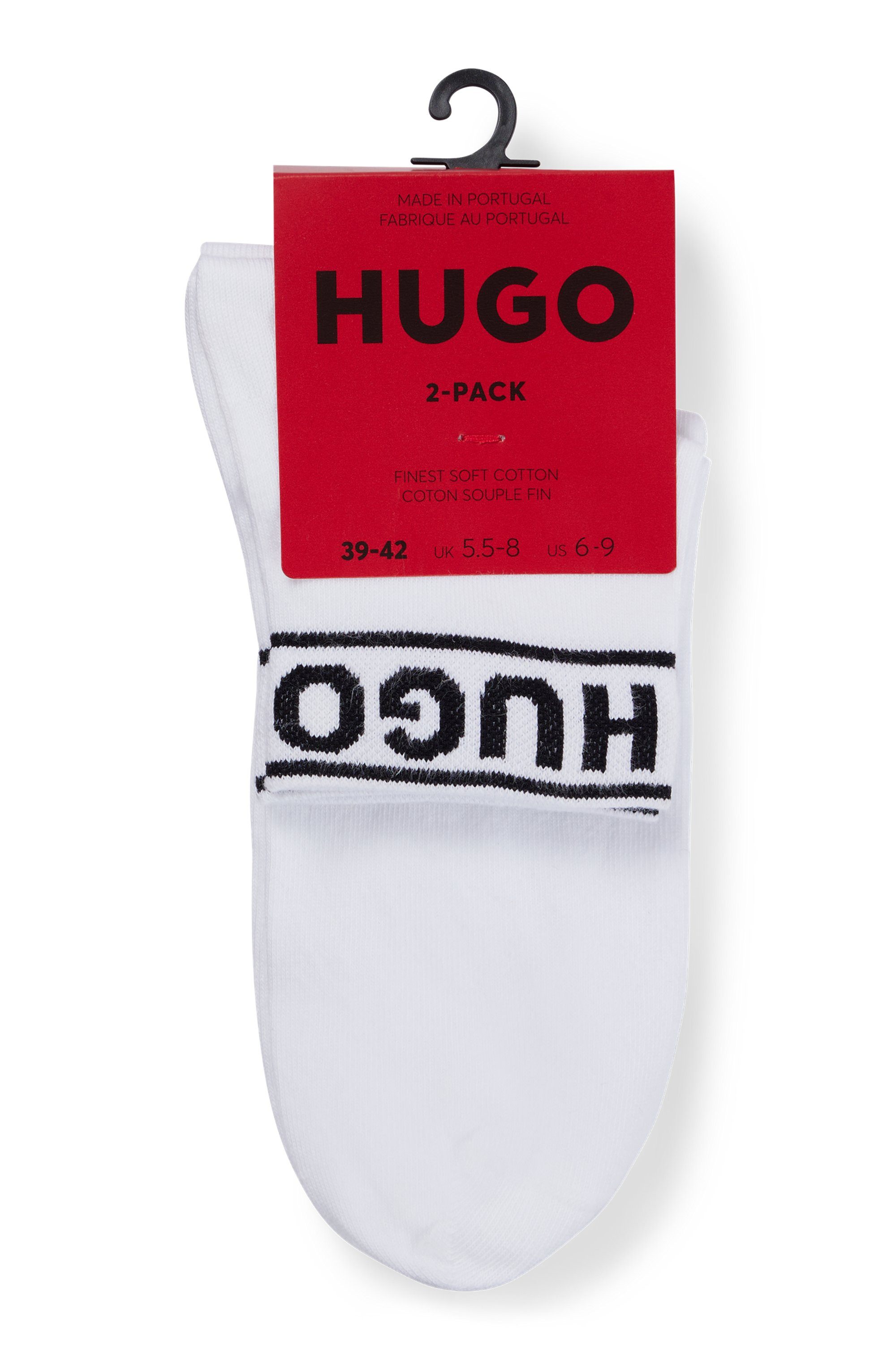 HUGO underwear Vrijetijdssokken 2P SH Logo CC W (set, 2 paar, 2 stuks)