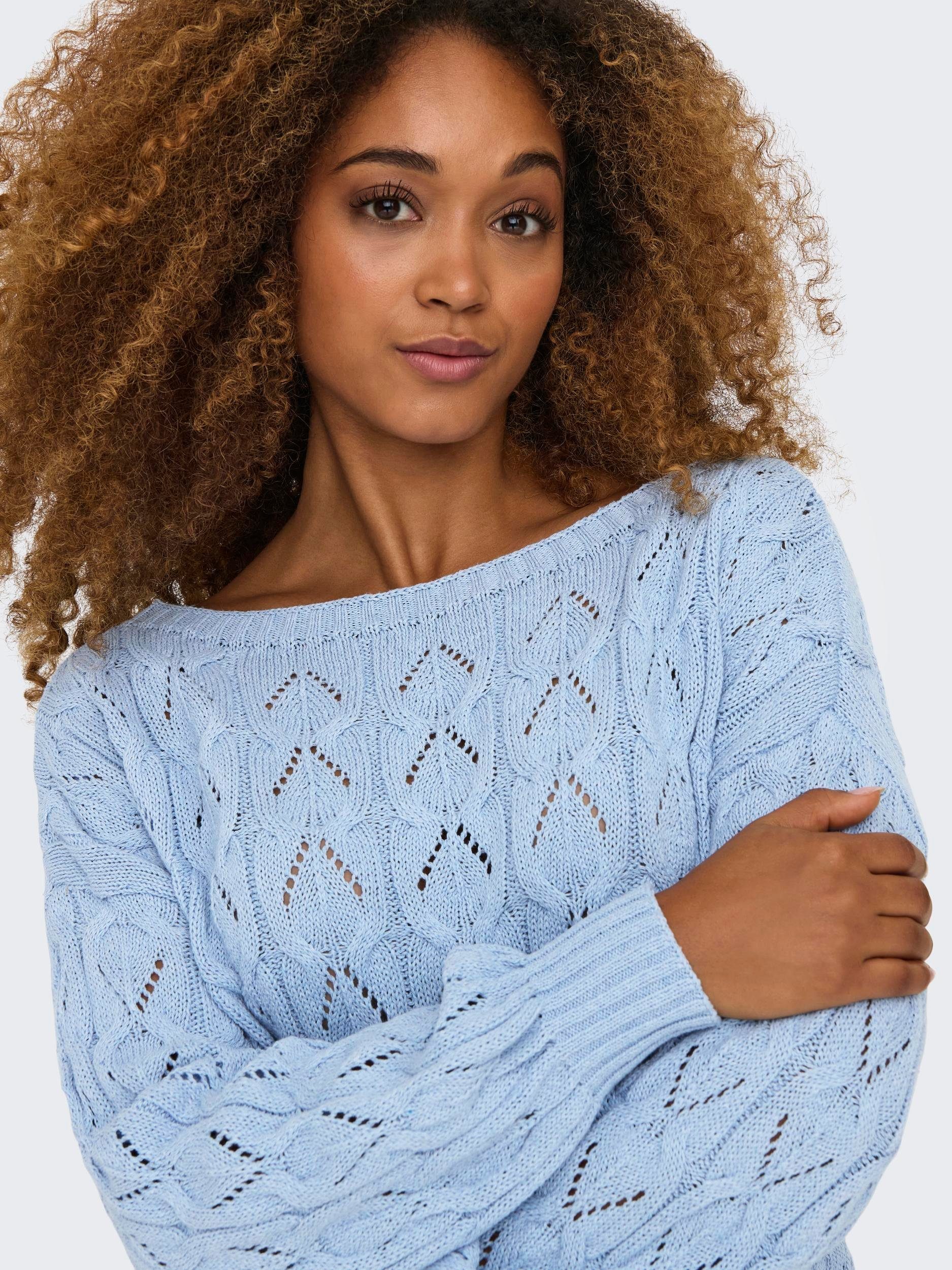 Only Gebreide trui ONLBRYNN LIFE STRUCTURE L/S PUL KNT