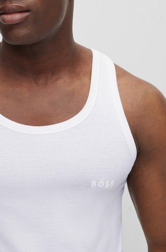 BOSS Tanktop Tank Top Original met boss logo-opdruk