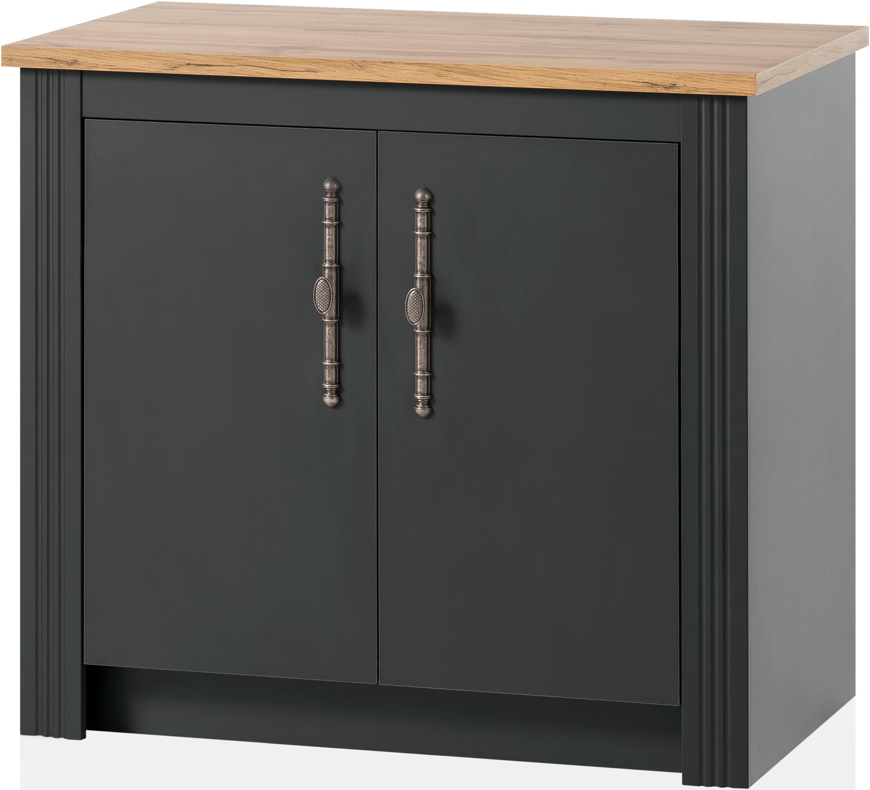 Kochstation Onderkast KS-Westminster in romantische landelijke stijl, breedte 100 cm, exclusief by otto