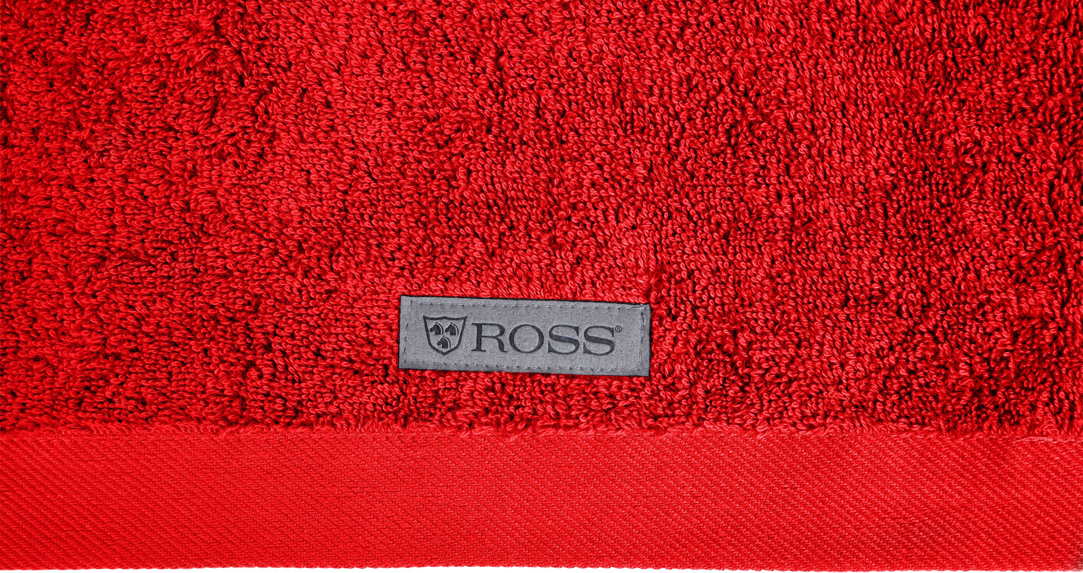 ROSS Handdoekenset Sinfonie bevat gastendoeken en washandjes (set, 8-delig)