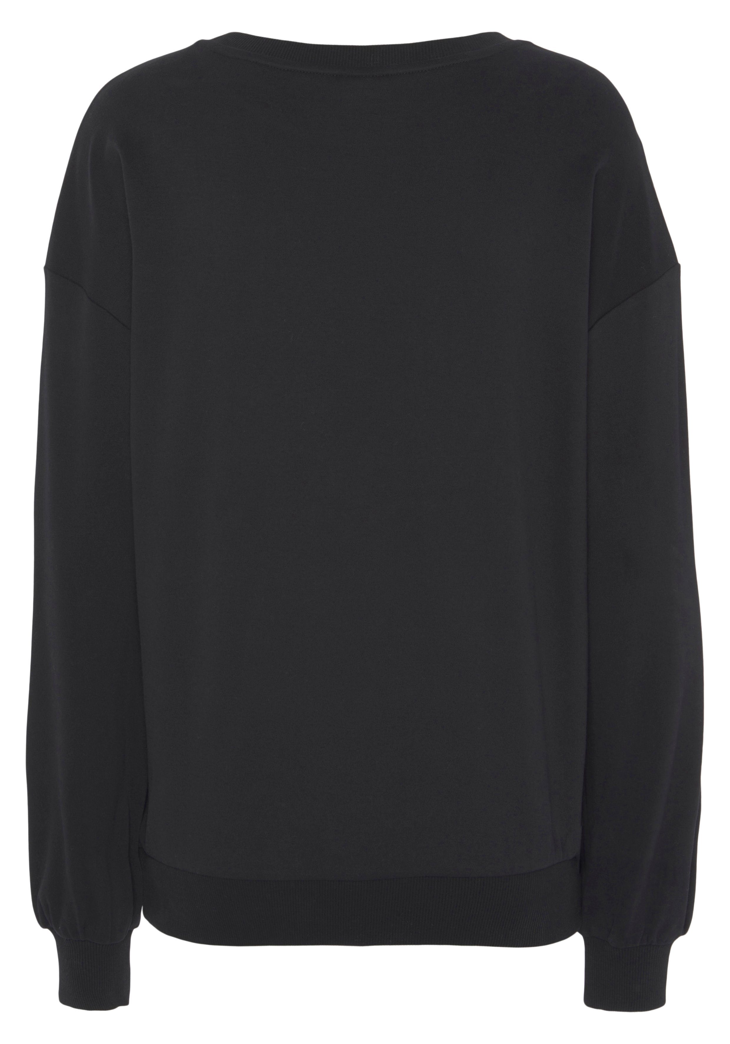 Lascana Sweatshirt Loungeshirt met print, loungewear