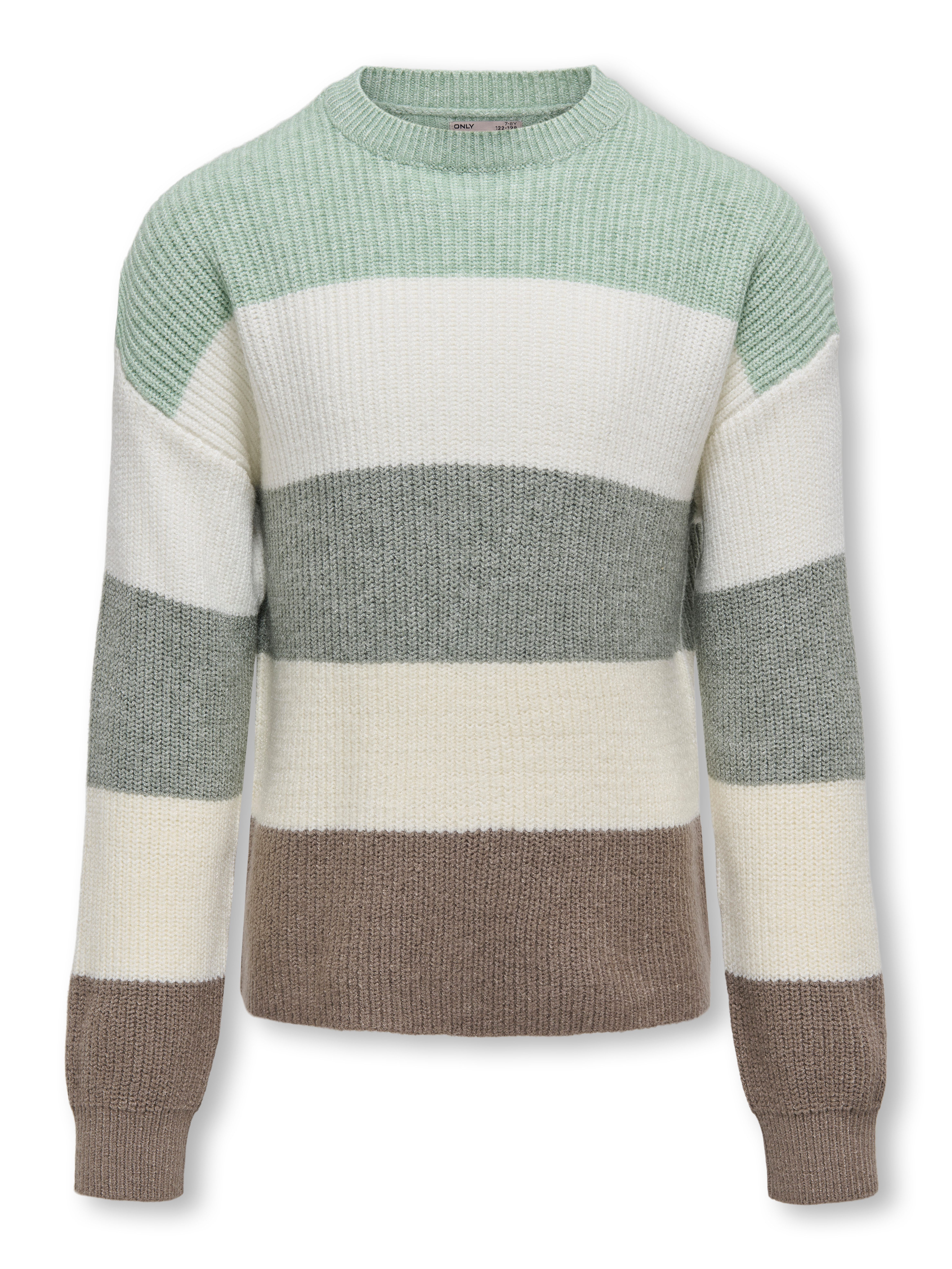 KIDS ONLY Gebreide trui KOGSANDY L S STRIPE PULLOVER KNT NOOS