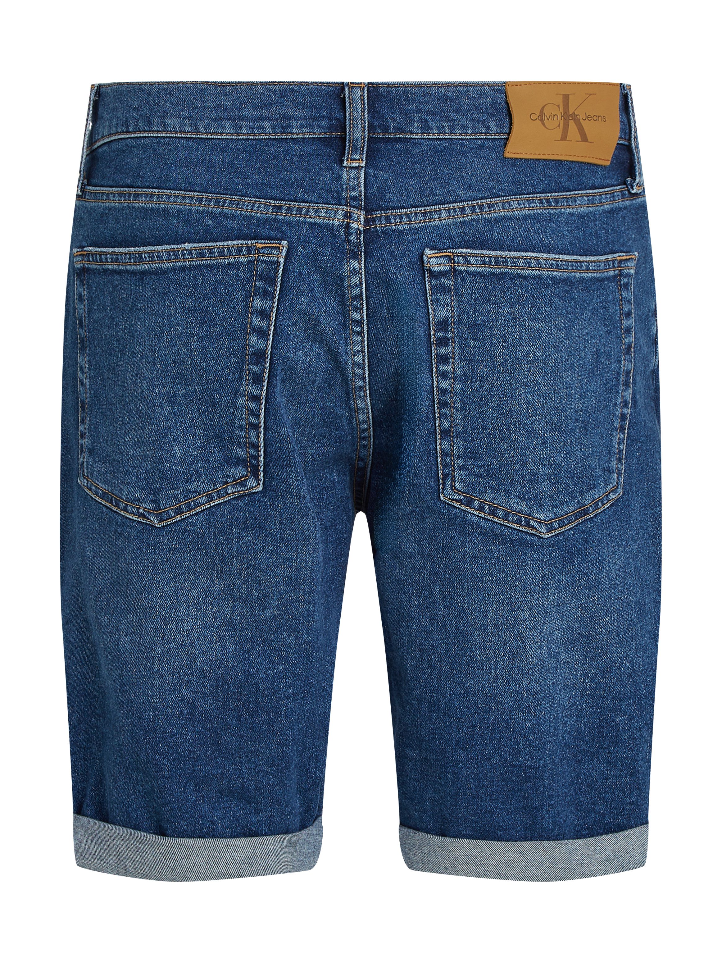 Calvin Klein Short SLIM SHORT met omslagzoom